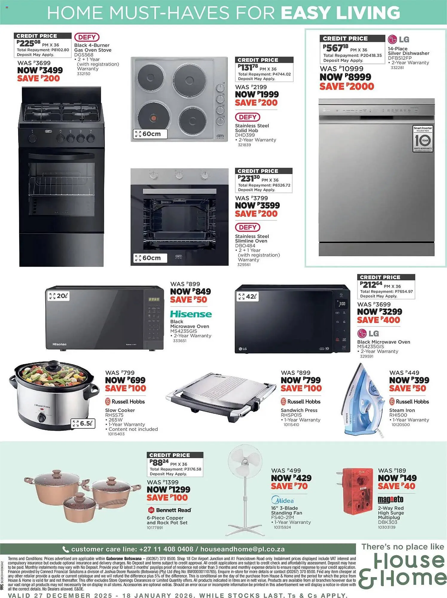 House & Home catalogue from 27 December to 18 January 2026 - Catalogue Page 8