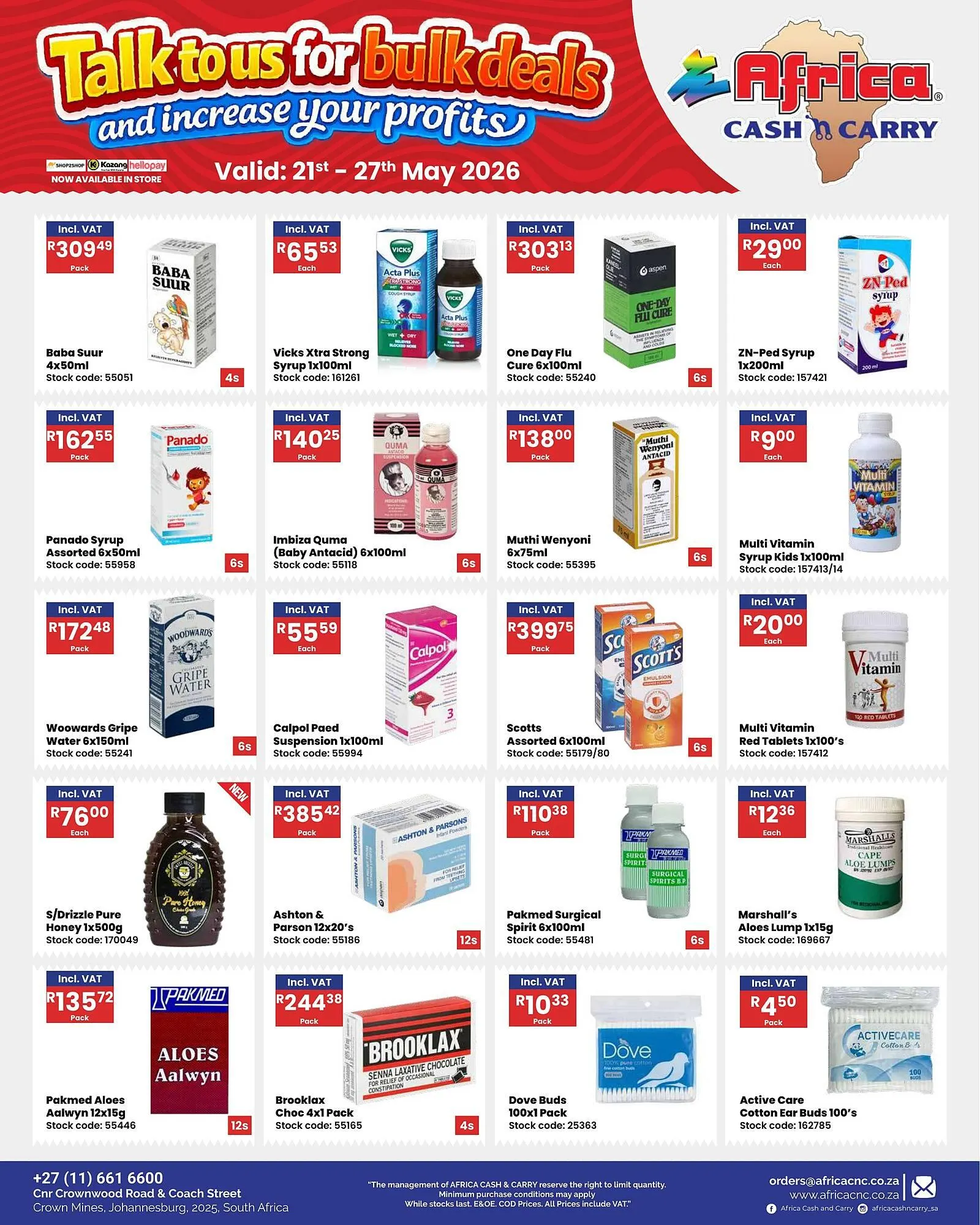 Africa Cash and Carry catalogue from 21 May to 27 May 2026 - Catalogue Page 11