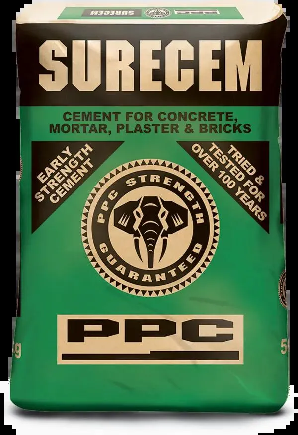 Purchase the PPC Surecem Cement 32.5R 50kg for sale online or in-store. Shop our wide range of Building Materials from Buco today!