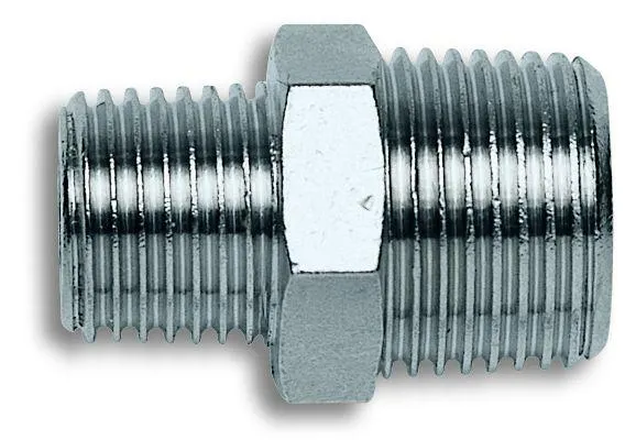 Airline Nipple 3/8 x 1/2in Male P/P GAV1220-5P