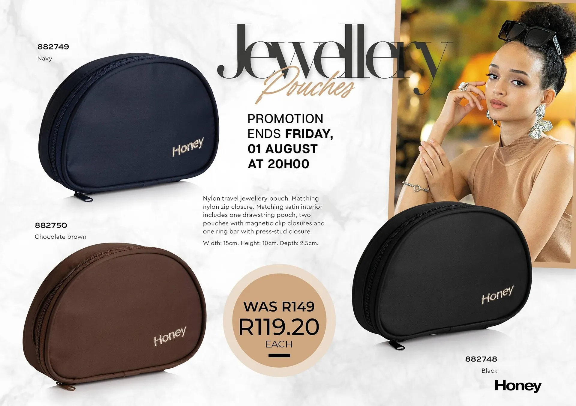 Honey Fashion Accessories catalogue from 29 July to 4 August 2025 - Catalogue Page 1