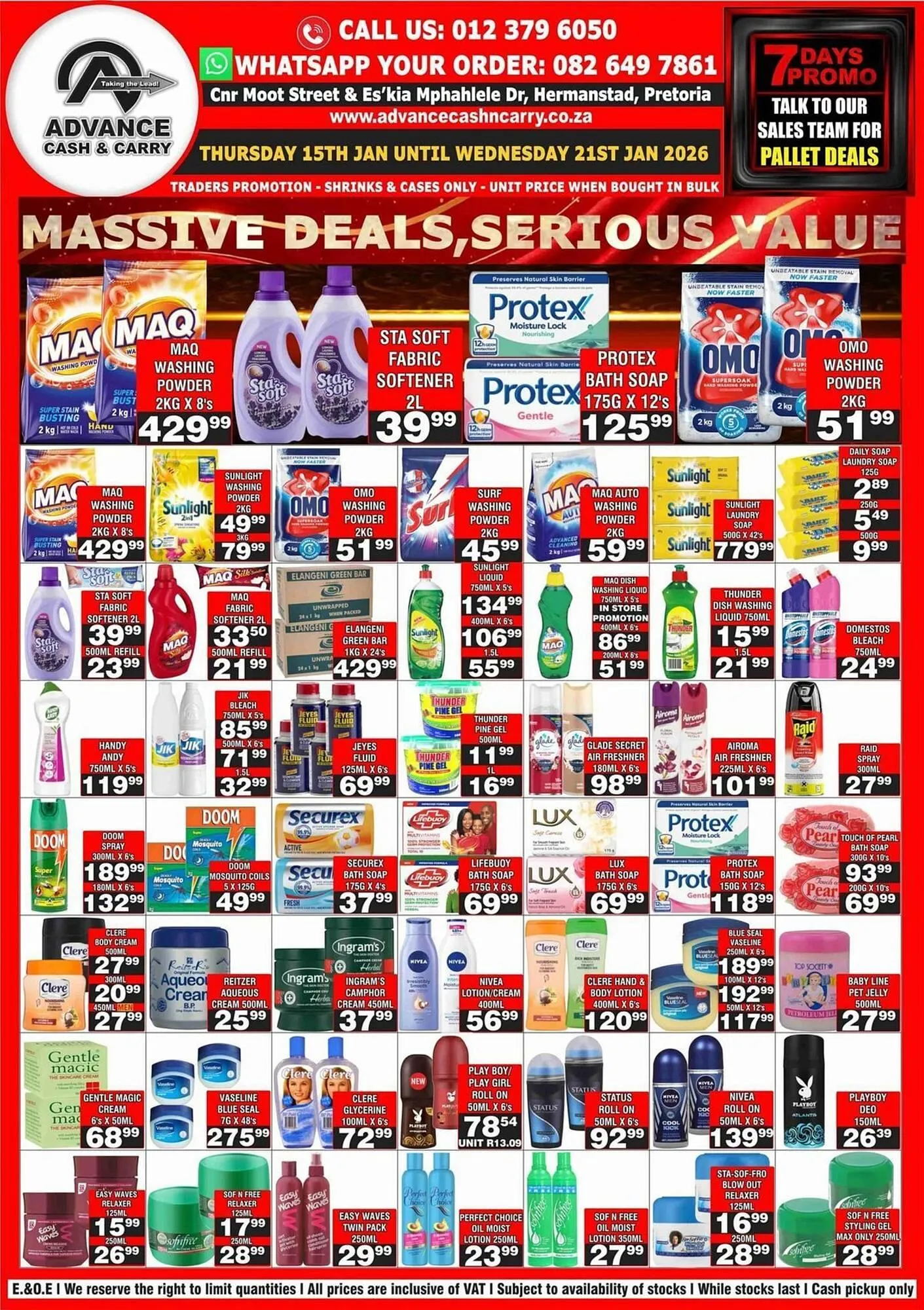 Advance Cash n Carry catalogue from 15 January to 21 January 2026 - Catalogue Page 6