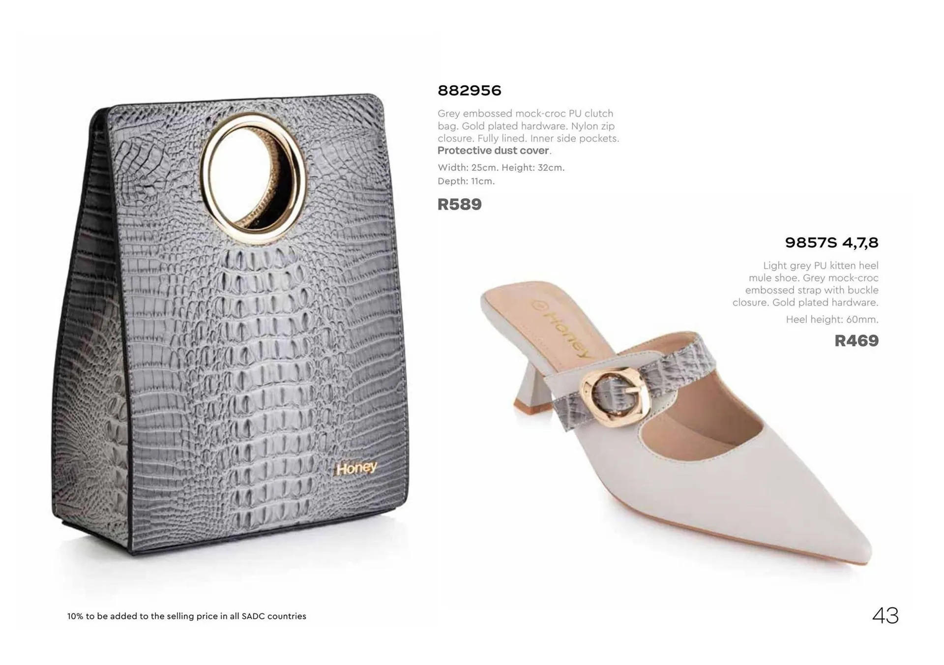 Honey Fashion Accessories catalogue from 12 August to 31 August 2025 - Catalogue Page 45