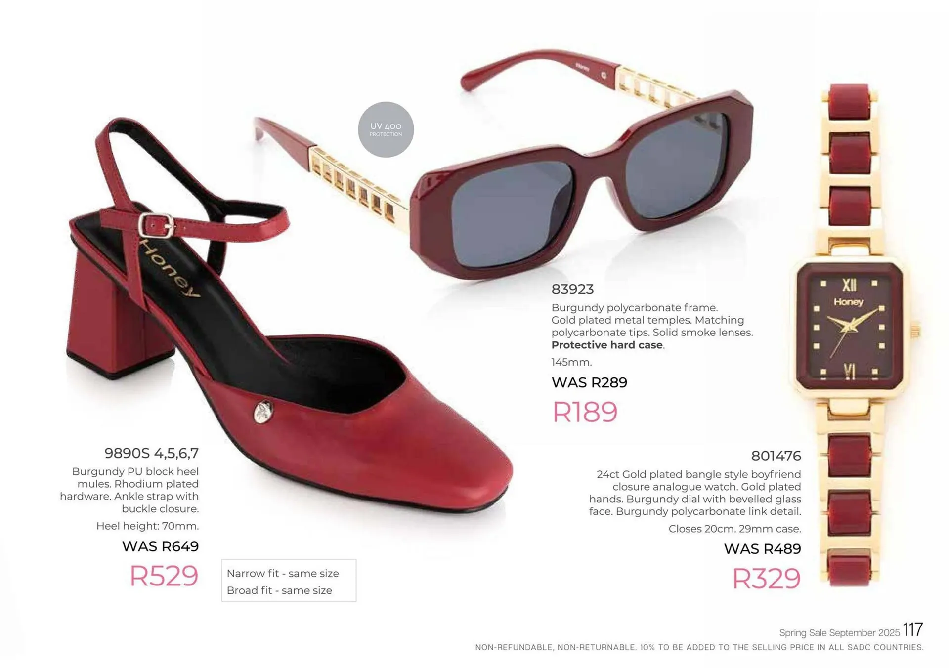 Honey Fashion Accessories catalogue from 3 September to 30 September 2025 - Catalogue Page 119