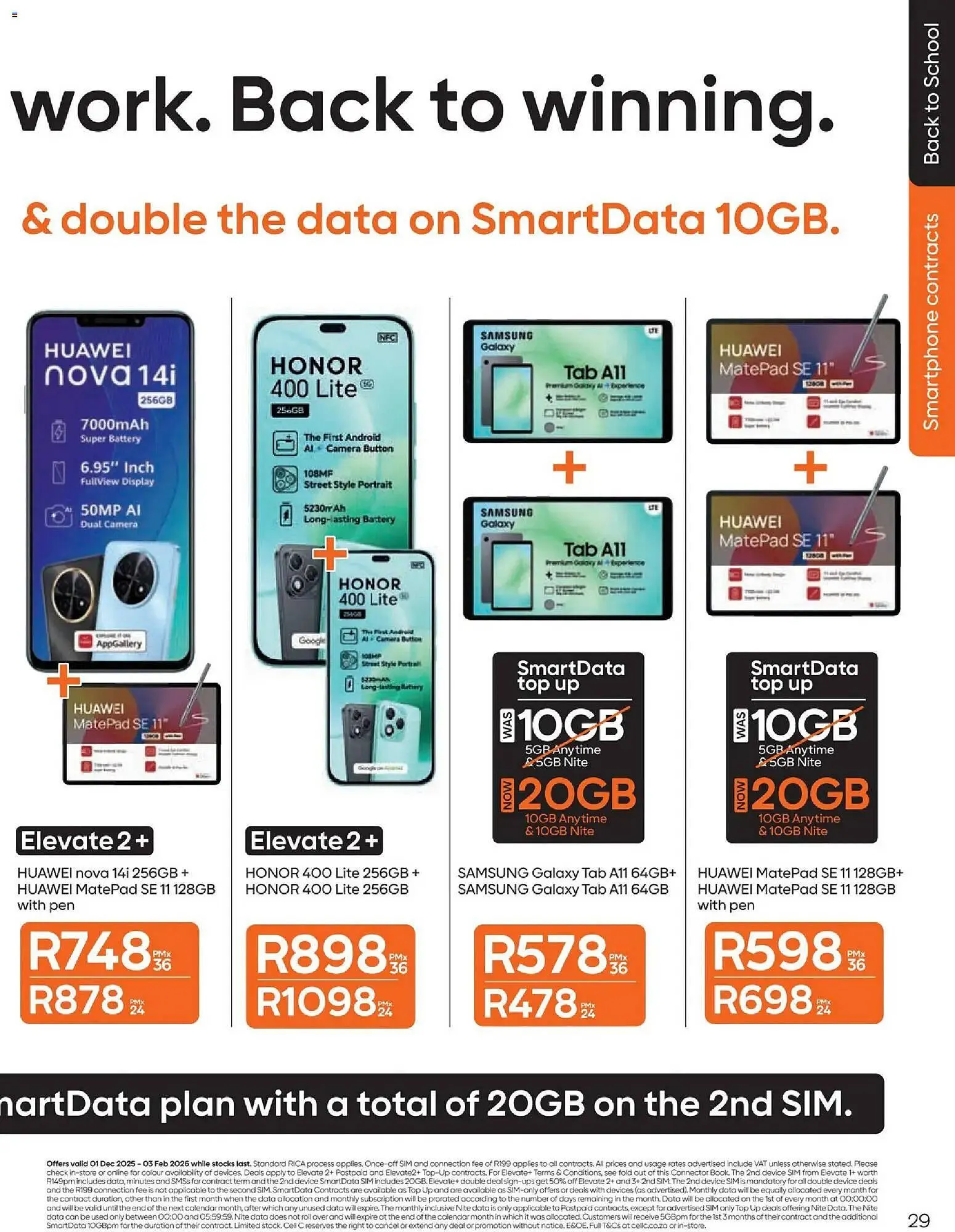 Cell C catalogue from 1 December to 3 February 2026 - Catalogue Page 31