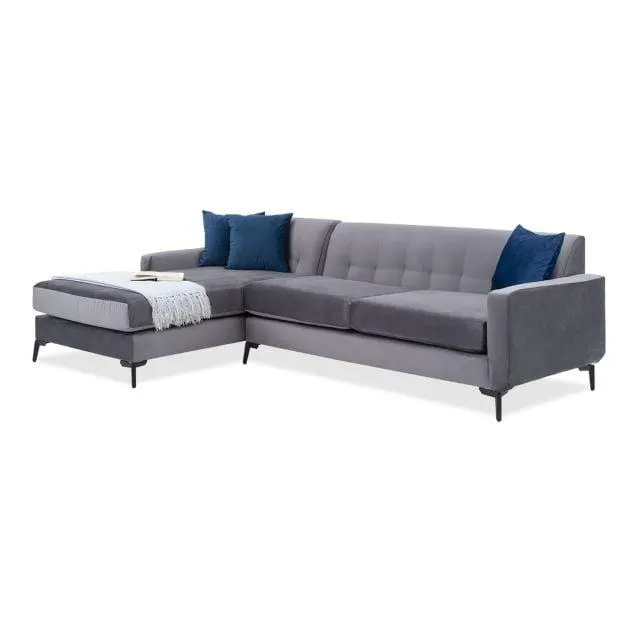 Bursa 2 Division Couch with Day Bed