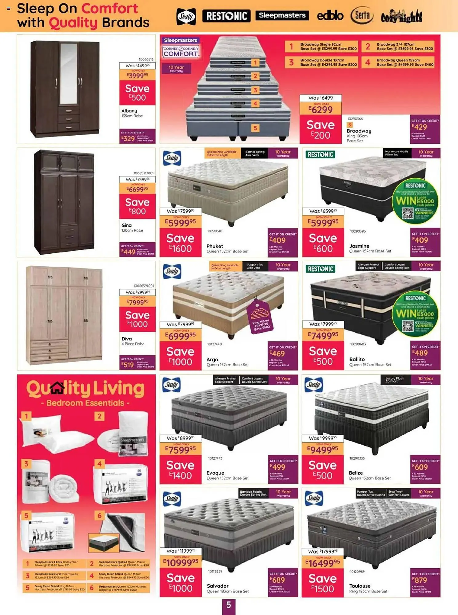 Bradlows catalogue from 18 September to 15 October 2025 - Catalogue Page 5