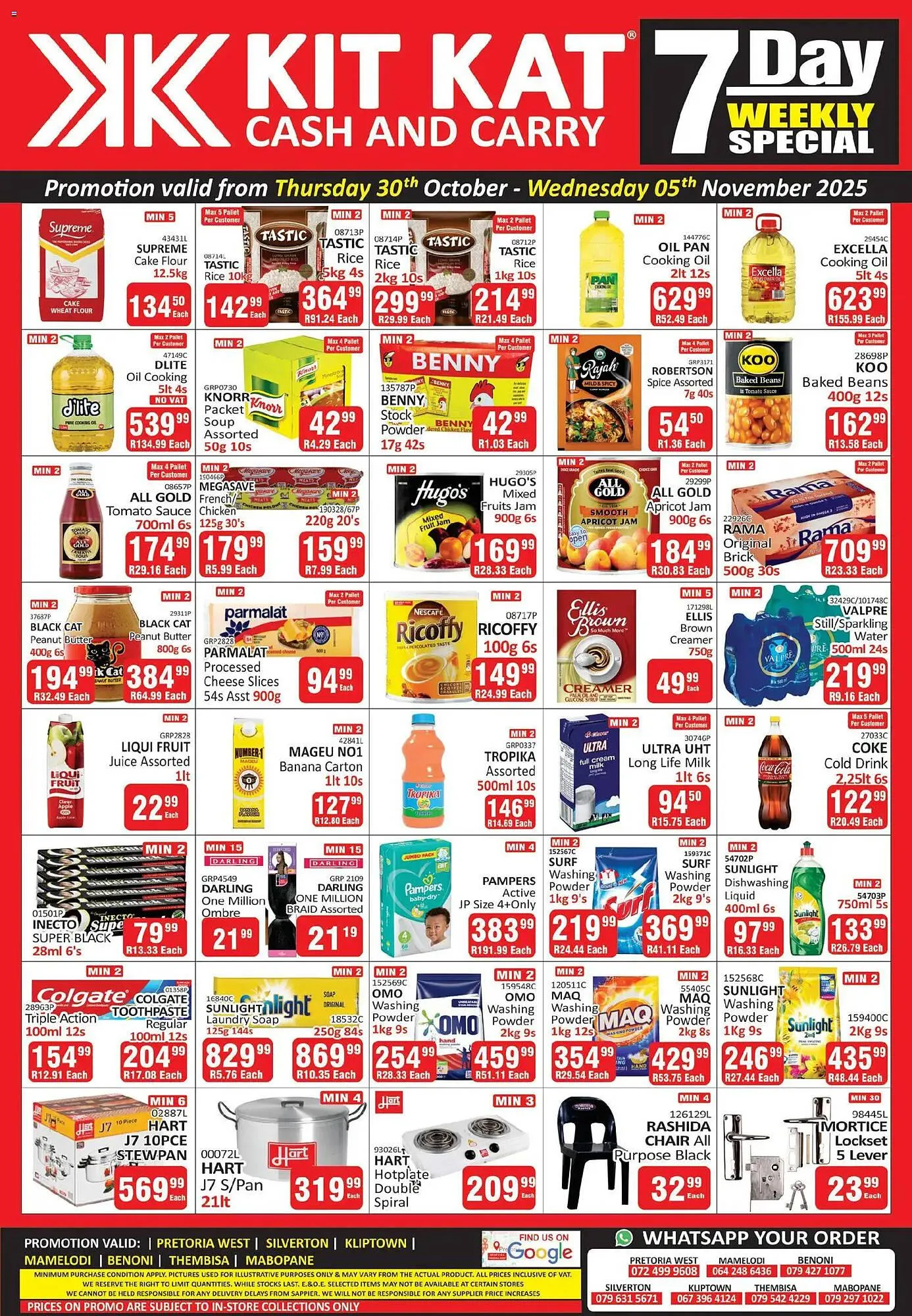 KitKat Cash and Carry catalogue from 30 October to 5 November 2025 - Catalogue Page 1