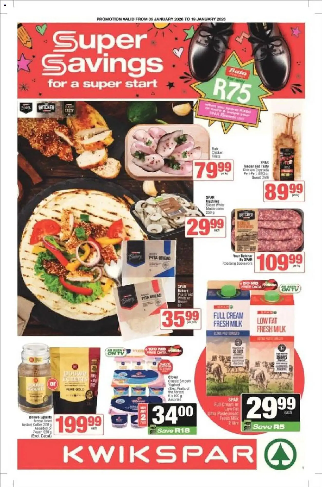 KwikSpar catalogue from 5 January to 19 January 2026 - Catalogue Page 1
