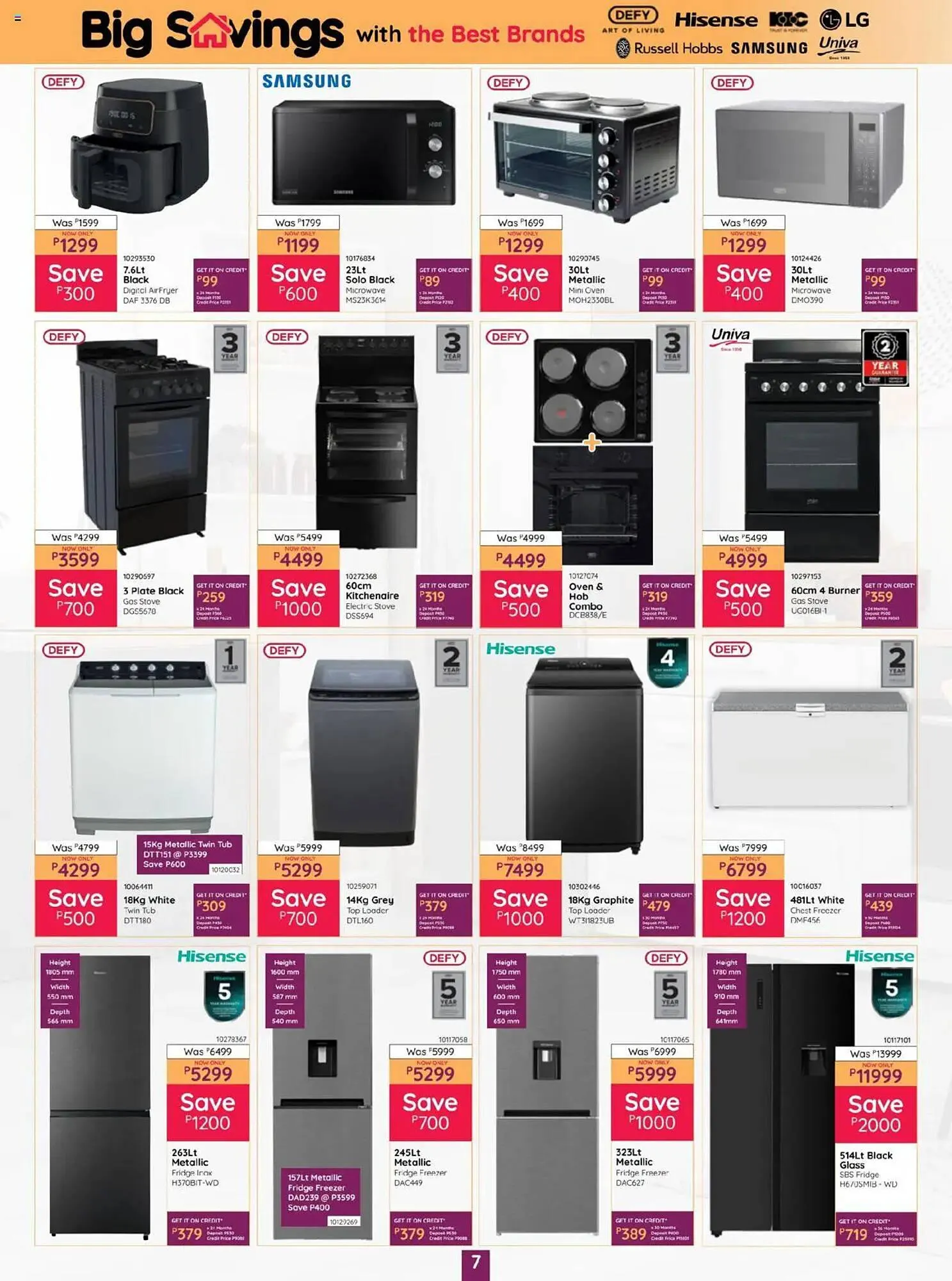 Bradlows catalogue from 21 August to 17 September 2025 - Catalogue Page 7