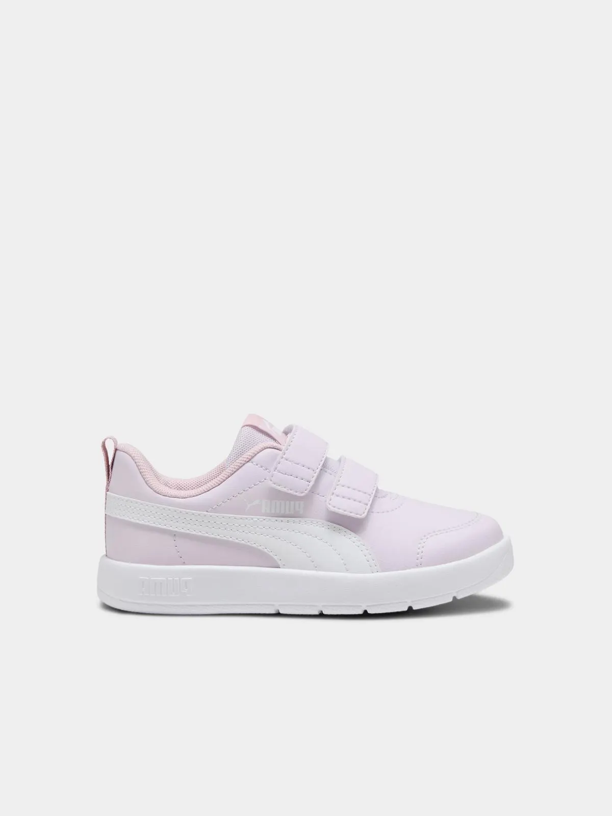 Kids Puma Courtflex V3 Lilac/White Sneaker