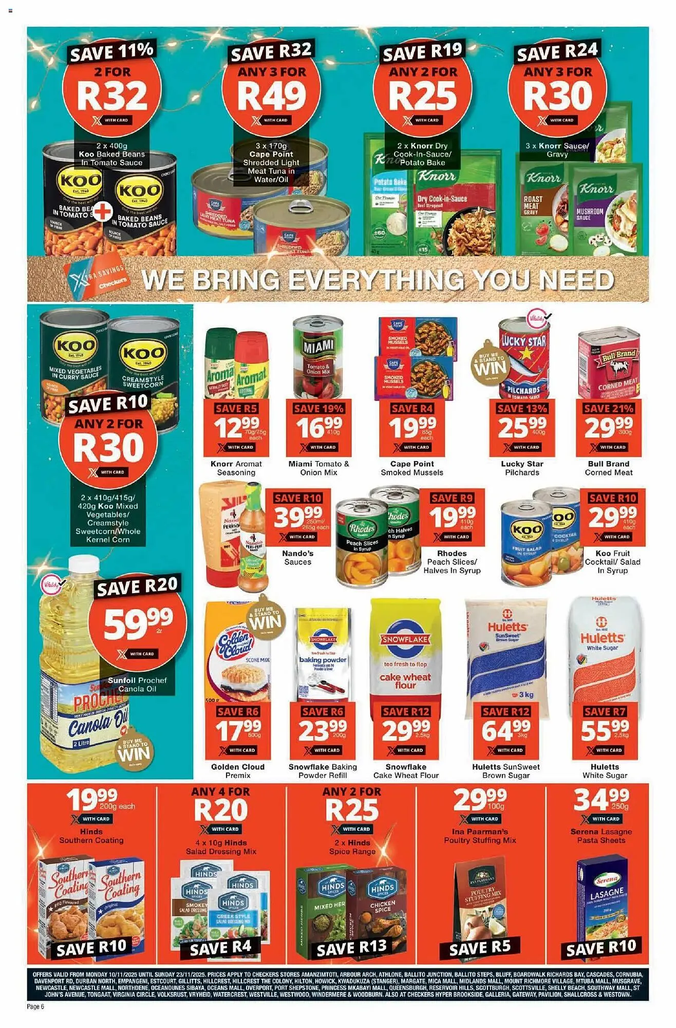Checkers catalogue from 10 November to 23 November 2025 - Catalogue Page 6