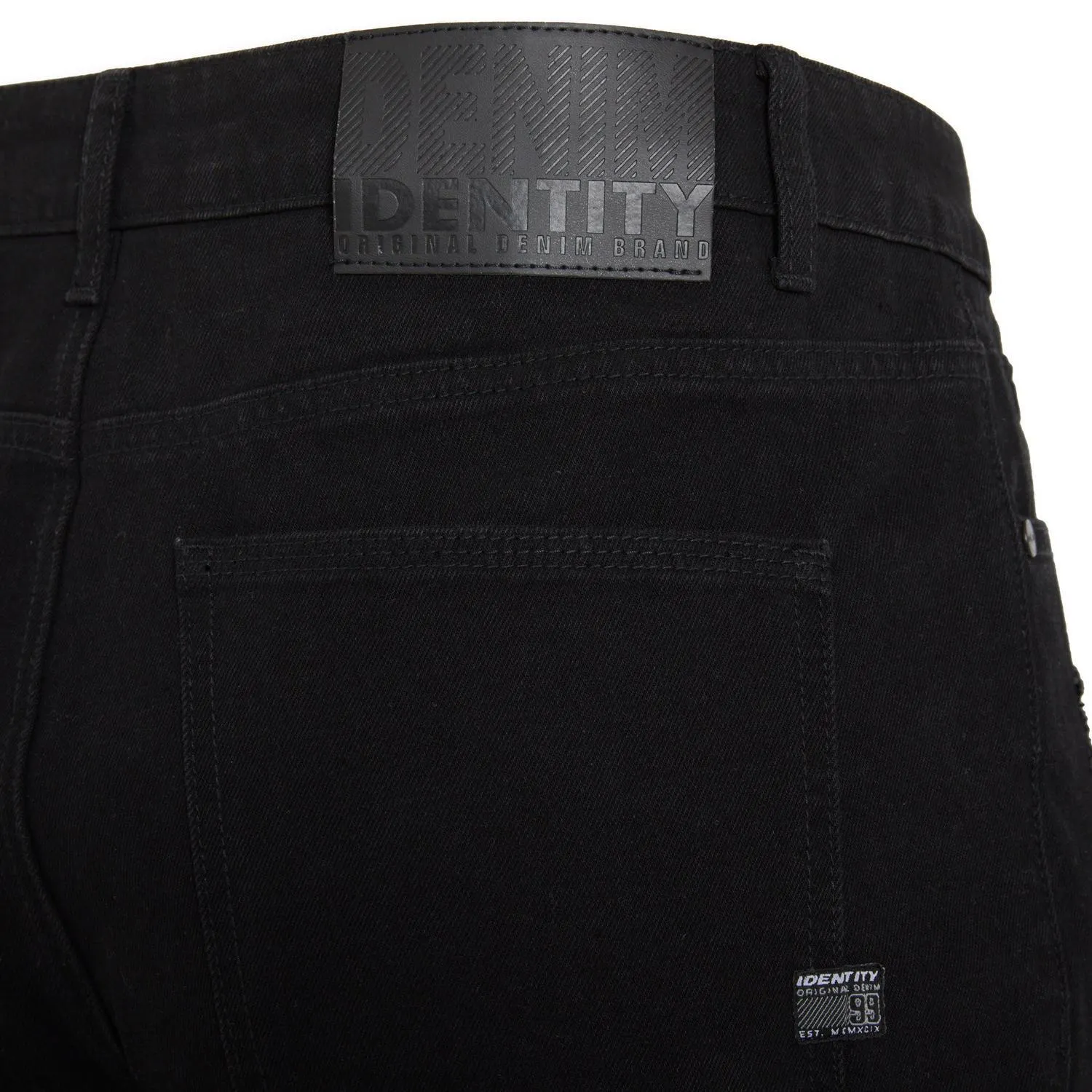 Black Straight Leg Jeans