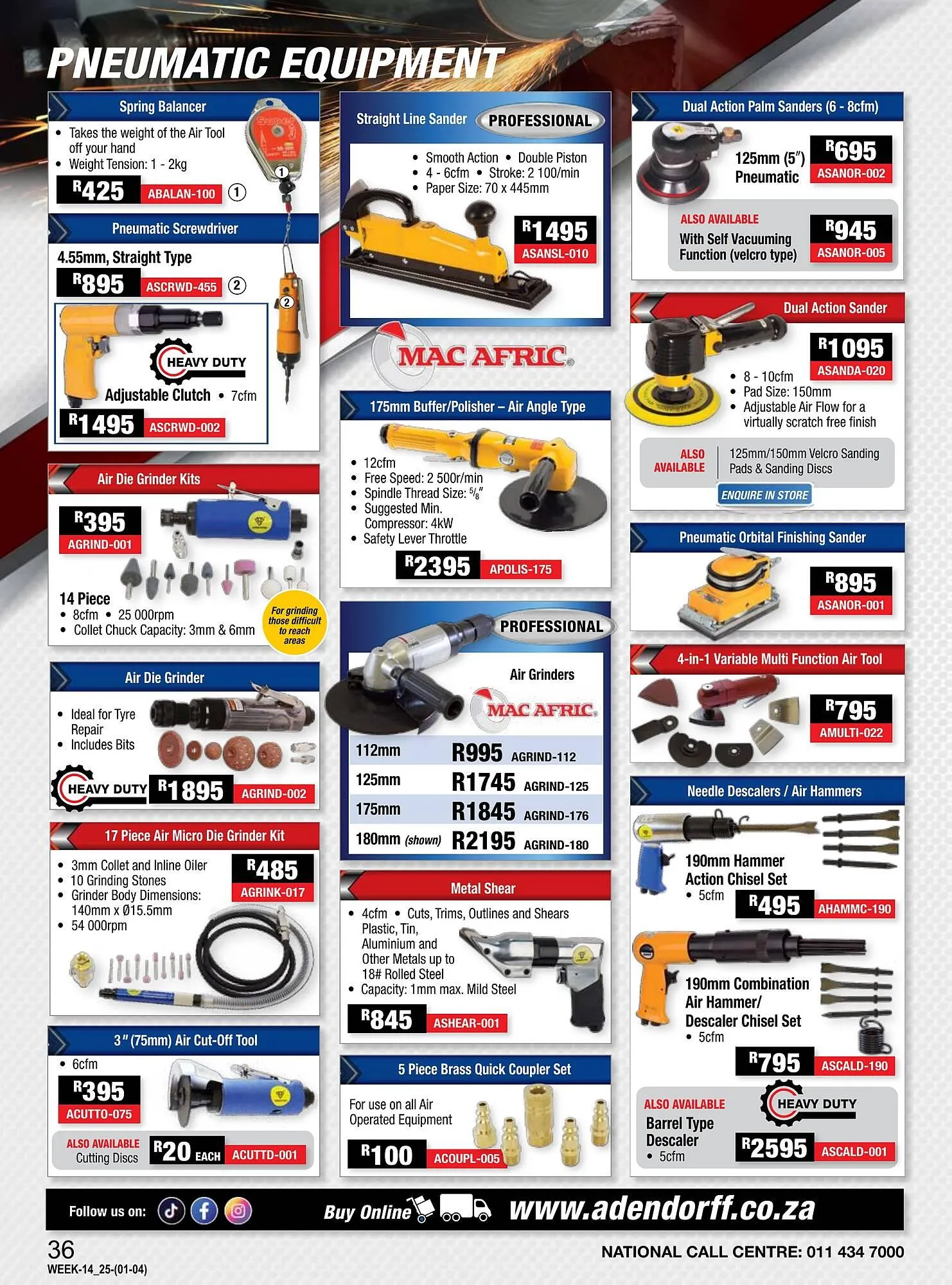 Adendorff Machinery Mart catalogue from 1 April to 30 April 2025 - Catalogue Page 38
