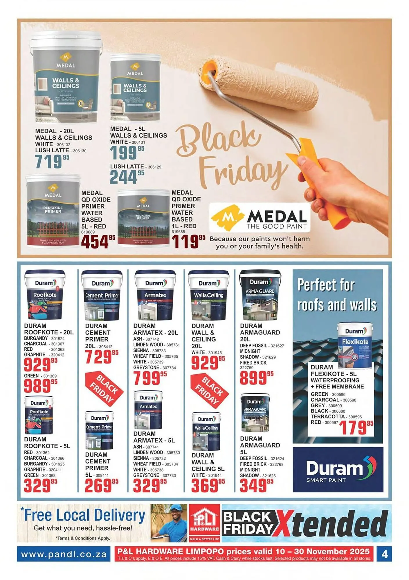 Cashbuild catalogue from 10 November to 30 November 2025 - Catalogue Page 4