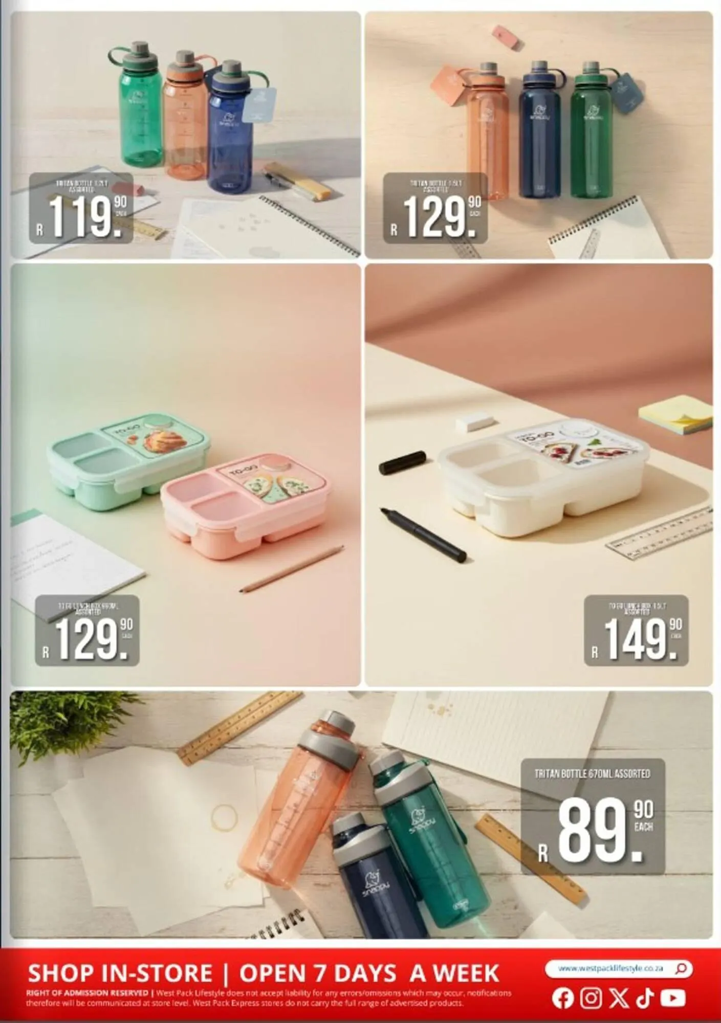 West Pack Lifestyle catalogue from 27 November to 1 February 2026 - Catalogue Page 21