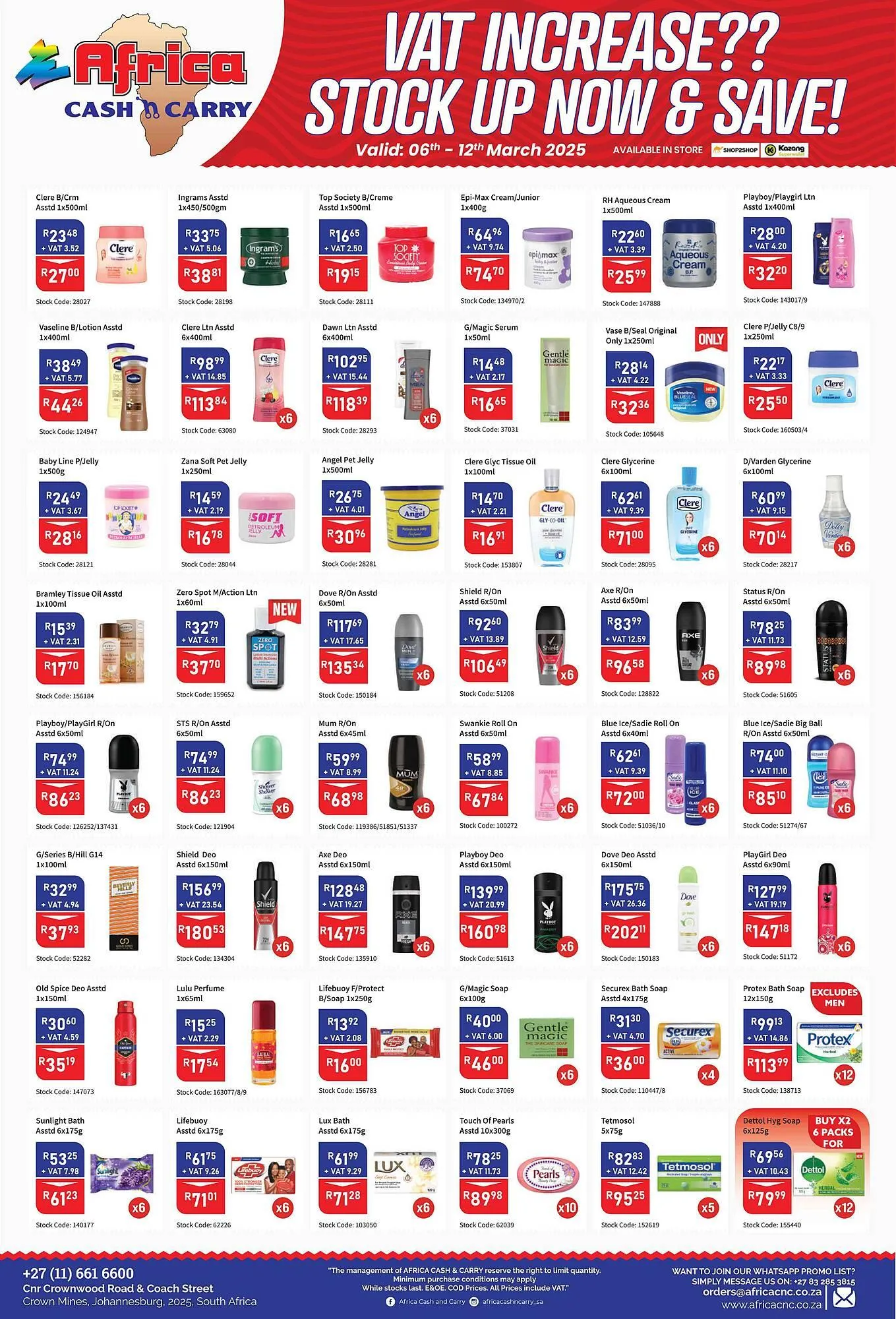 Africa Cash and Carry catalogue from 6 March to 12 March 2025 - Catalogue Page 2