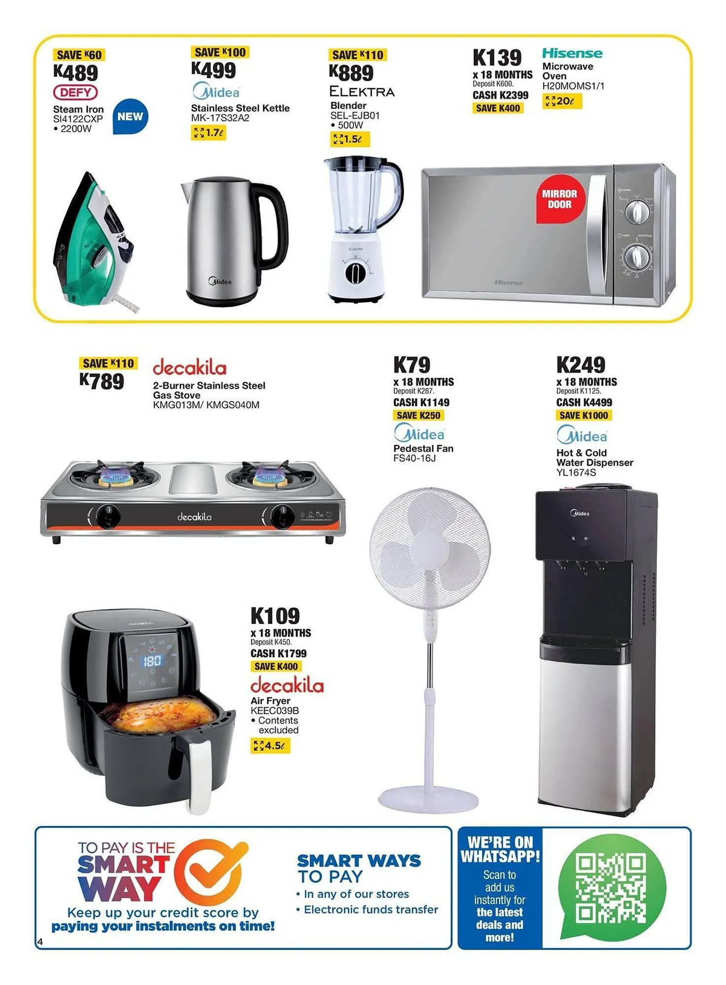 OK Furniture catalogue from 17 September to 5 October 2025 - Catalogue Page 4