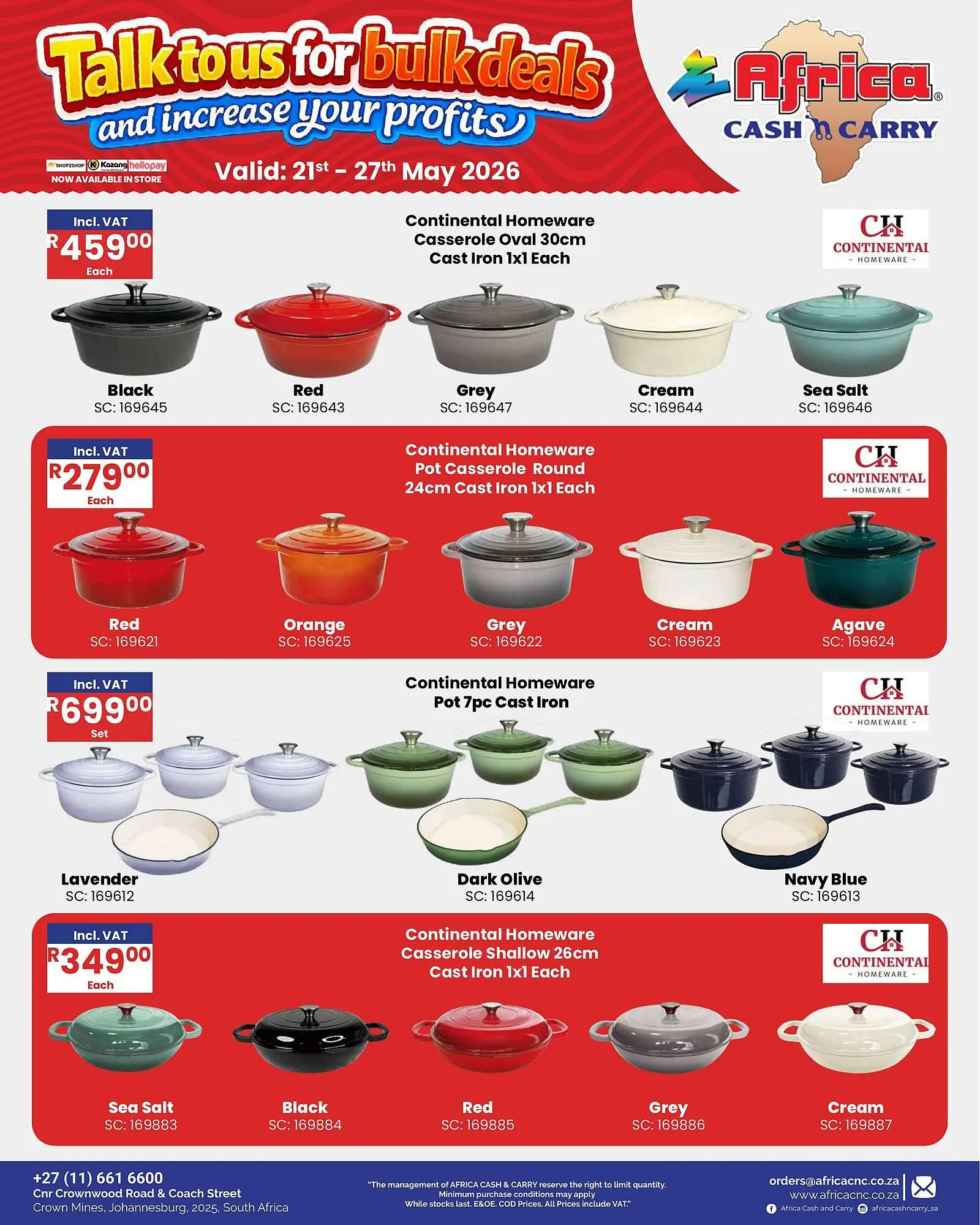 Africa Cash and Carry catalogue from 21 May to 27 May 2026 - Catalogue Page 39