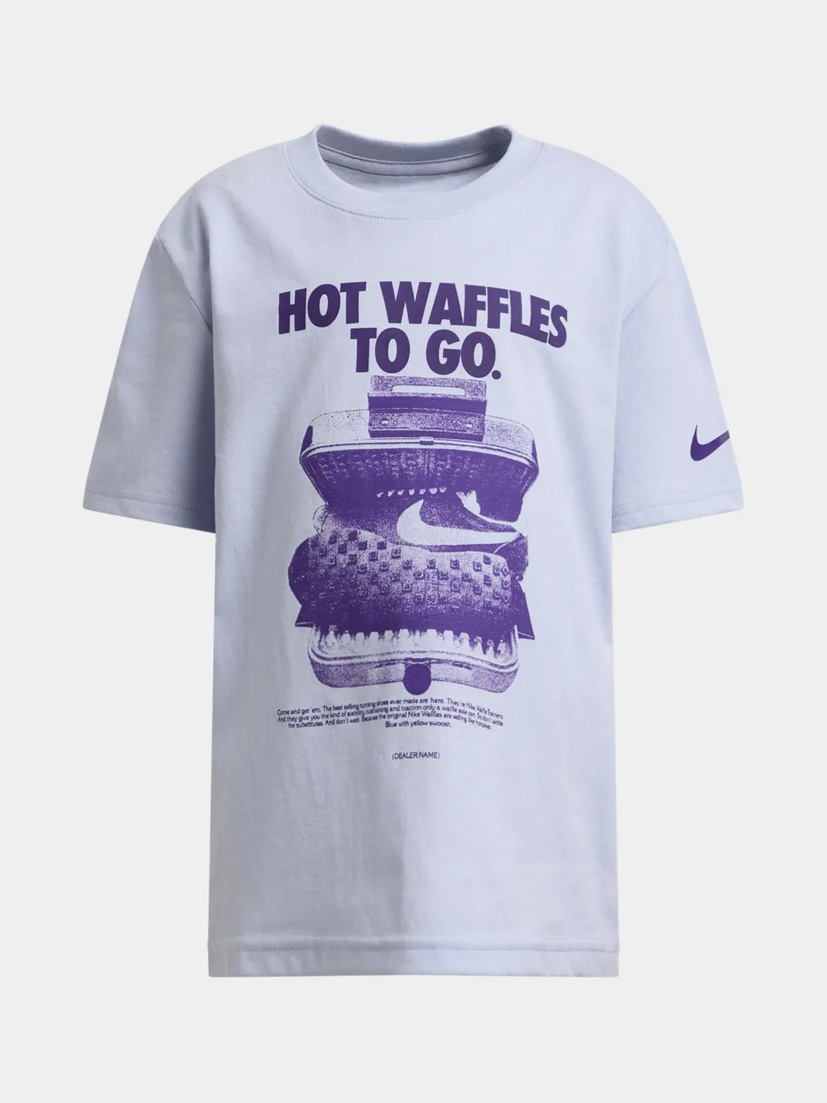 Nike Boys Grey Graphic T-Shirt