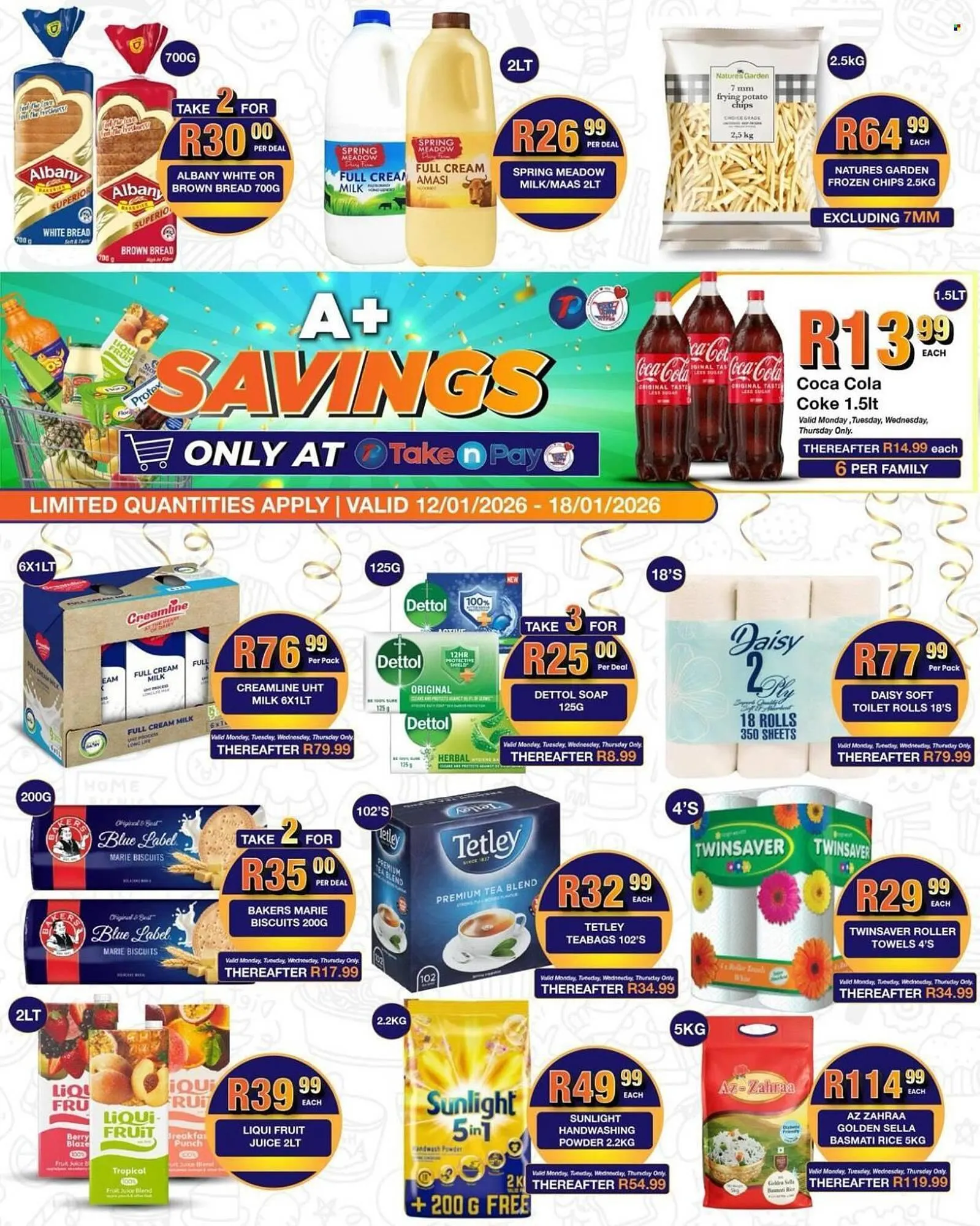 Take 'n Pay catalogue from 12 January to 18 January 2026 - Catalogue Page 1