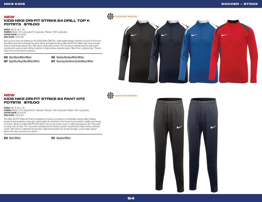 Nike Kids from 14 June to 31 December 2024 - Catalogue Page 64