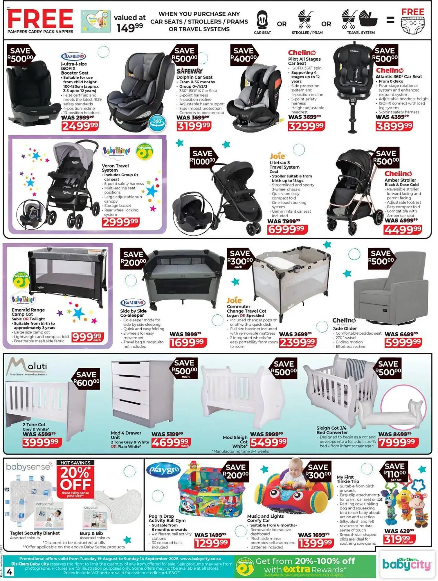 Baby City catalogue from 19 August to 14 September 2025 - Catalogue Page 4