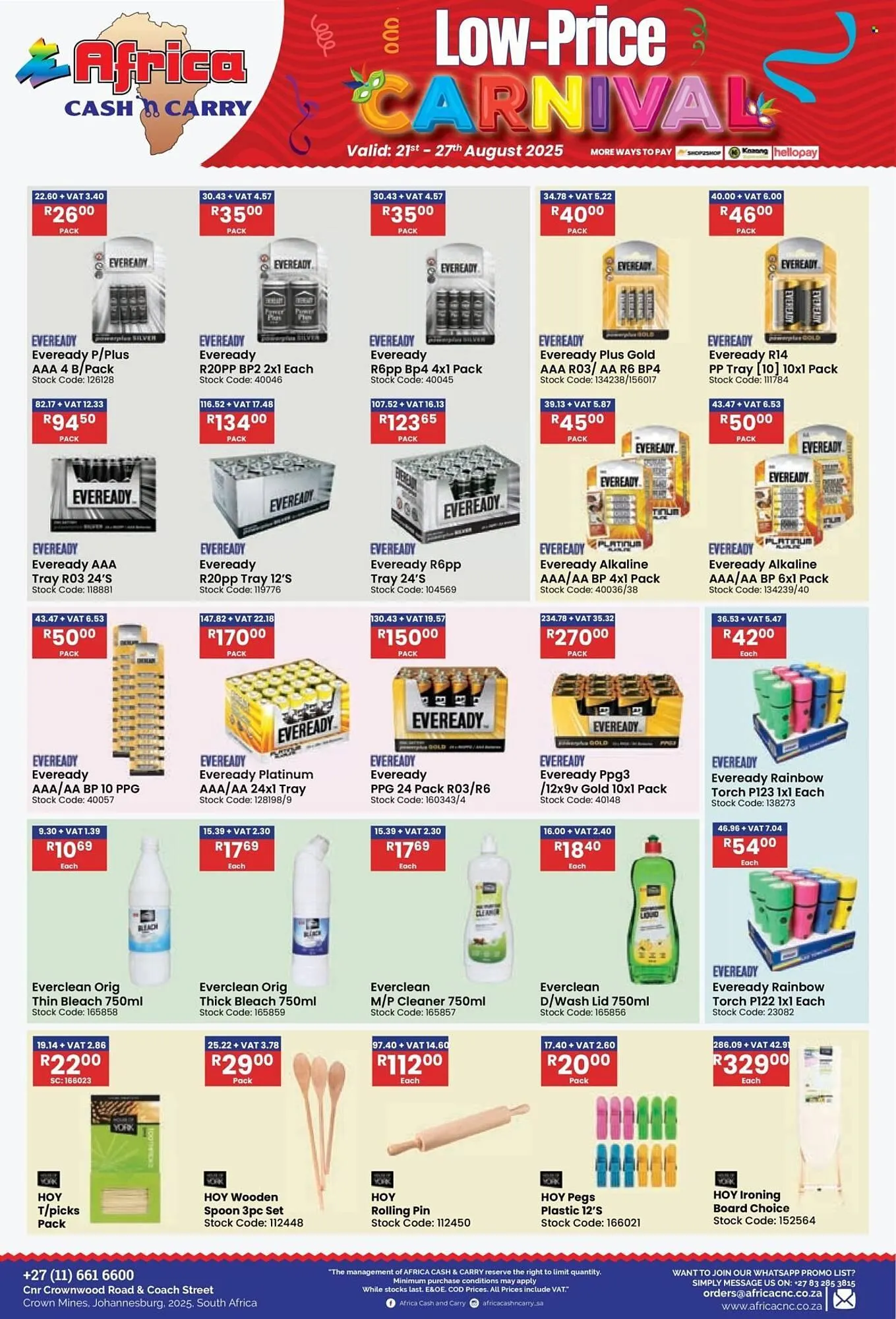 Africa Cash and Carry catalogue from 21 August to 27 August 2025 - Catalogue Page 41