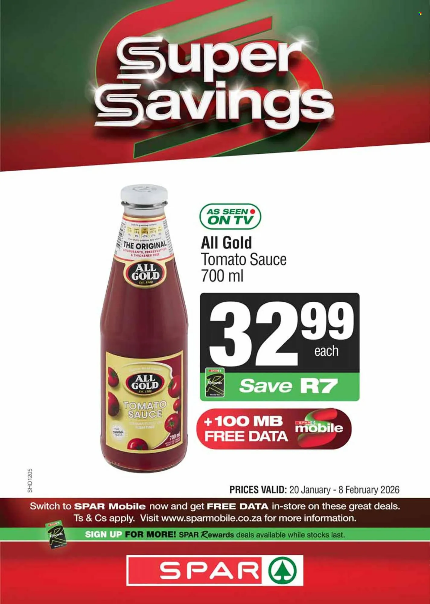 Spar catalogue from 20 January to 8 February 2026 - Catalogue Page 7