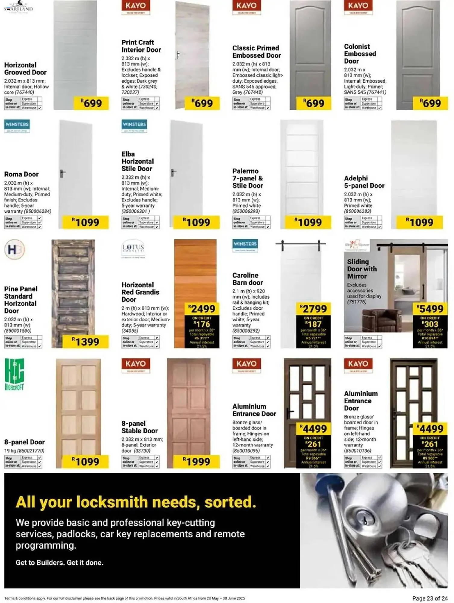 Builders Warehouse catalogue from 20 May to 30 June 2025 - Catalogue Page 71