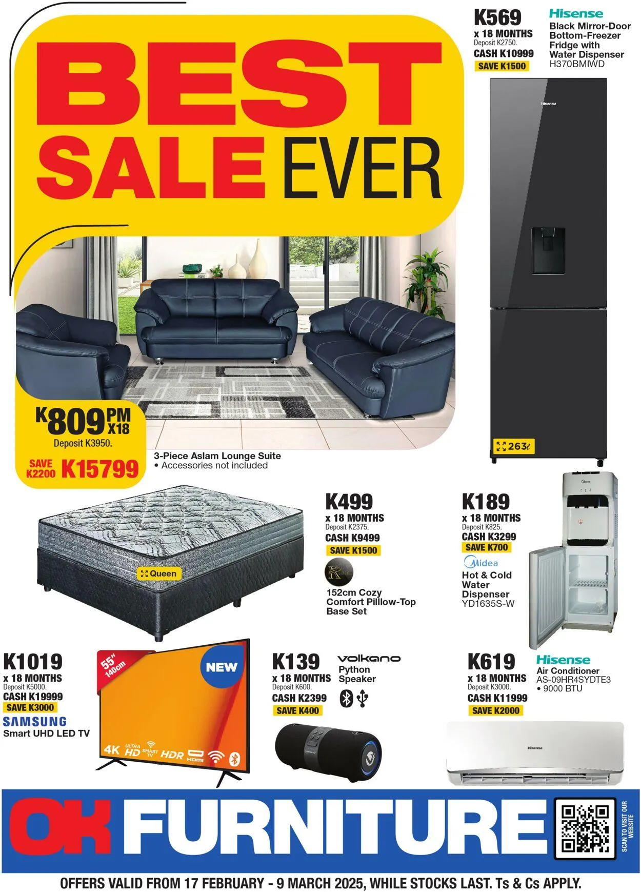 OK Furniture Current catalogue from 23 March to 6 April 2025 - Catalogue Page 1