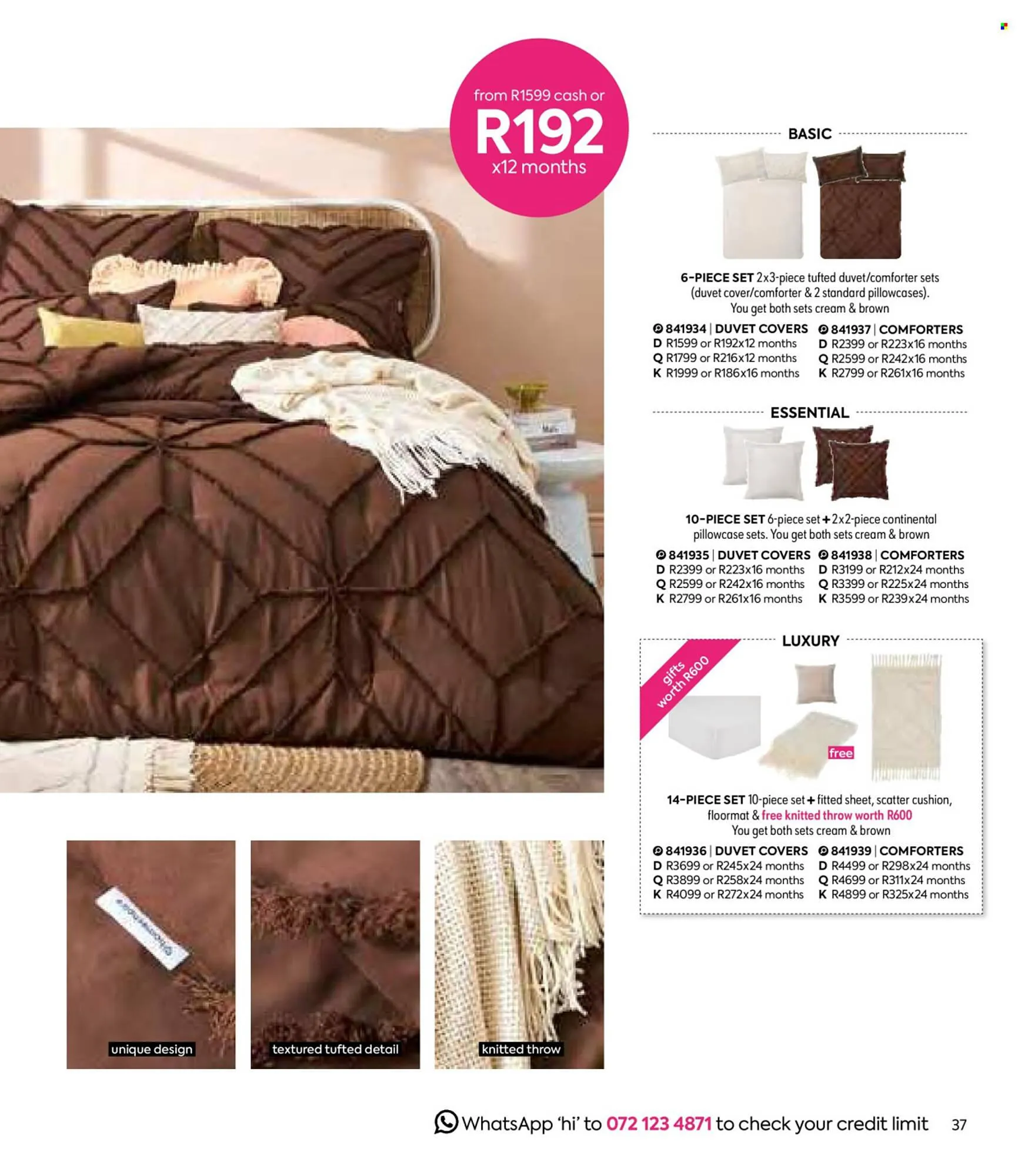 HomeChoice catalogue from 1 November to 31 December 2025 - Catalogue Page 37