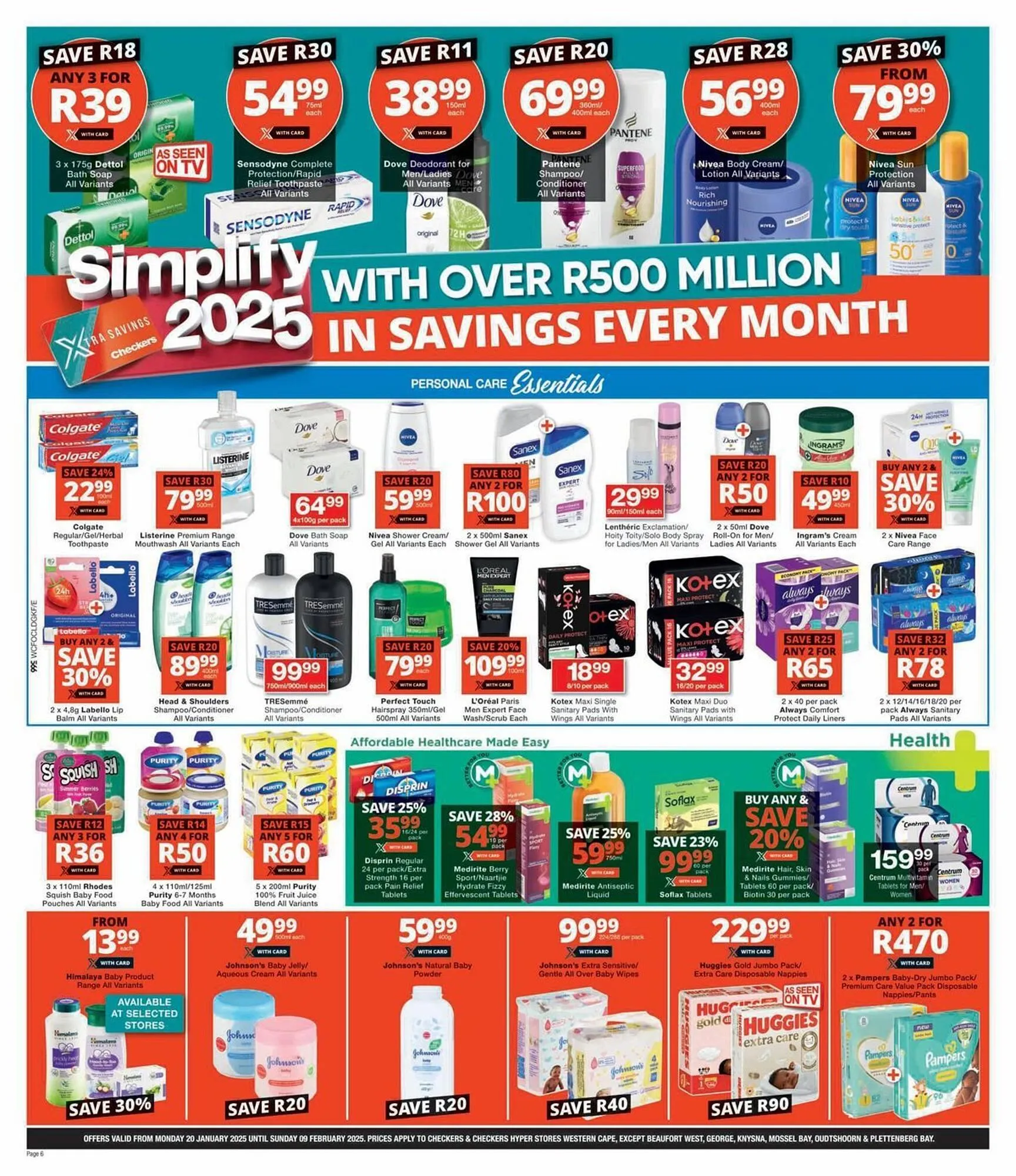 Checkers catalogue from 20 January to 9 February 2025 - Catalogue Page 6