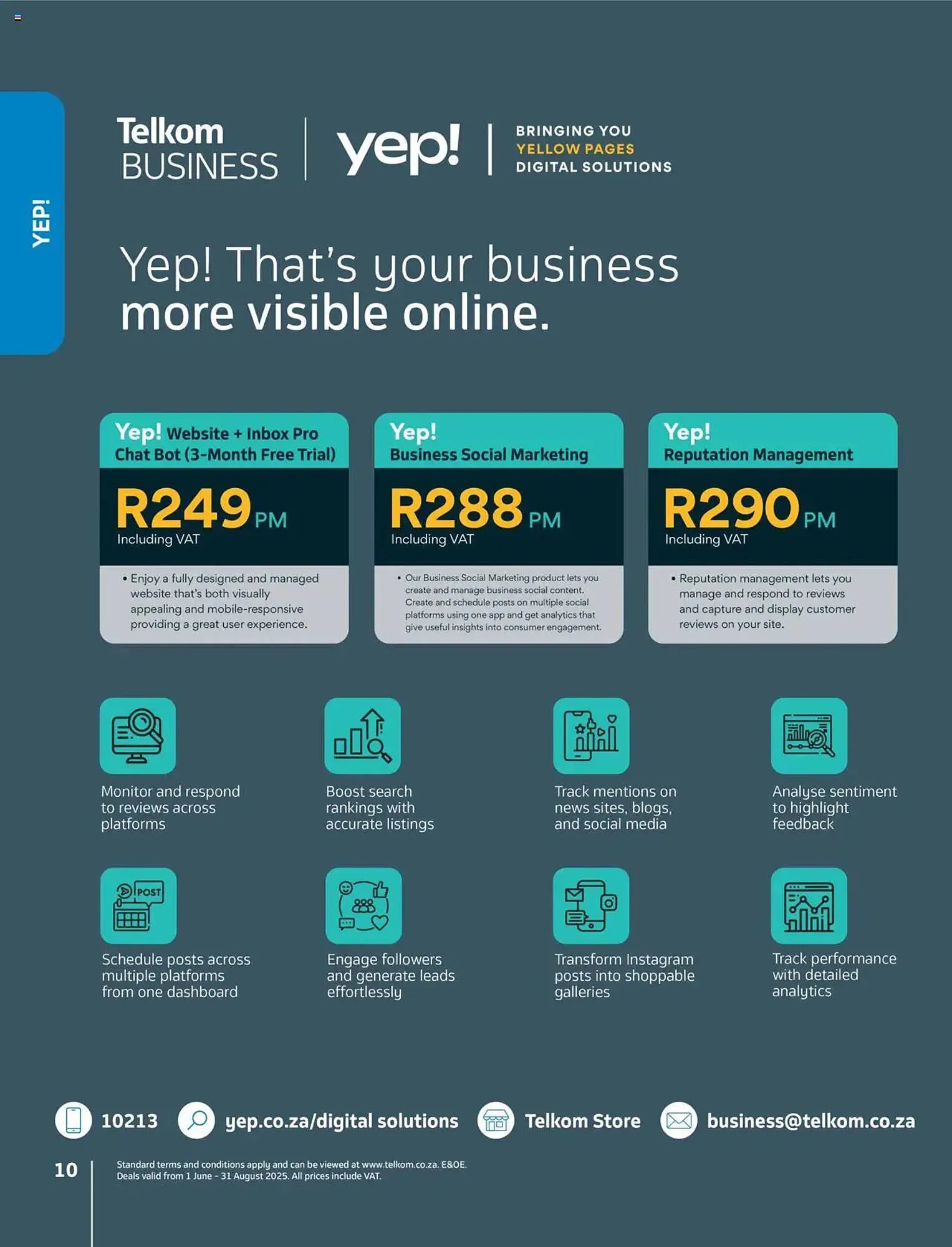 Telkom catalogue from 1 June to 31 August 2025 - Catalogue Page 10