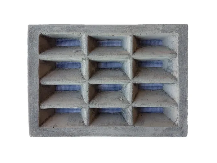 Air Brick Concrete Grey