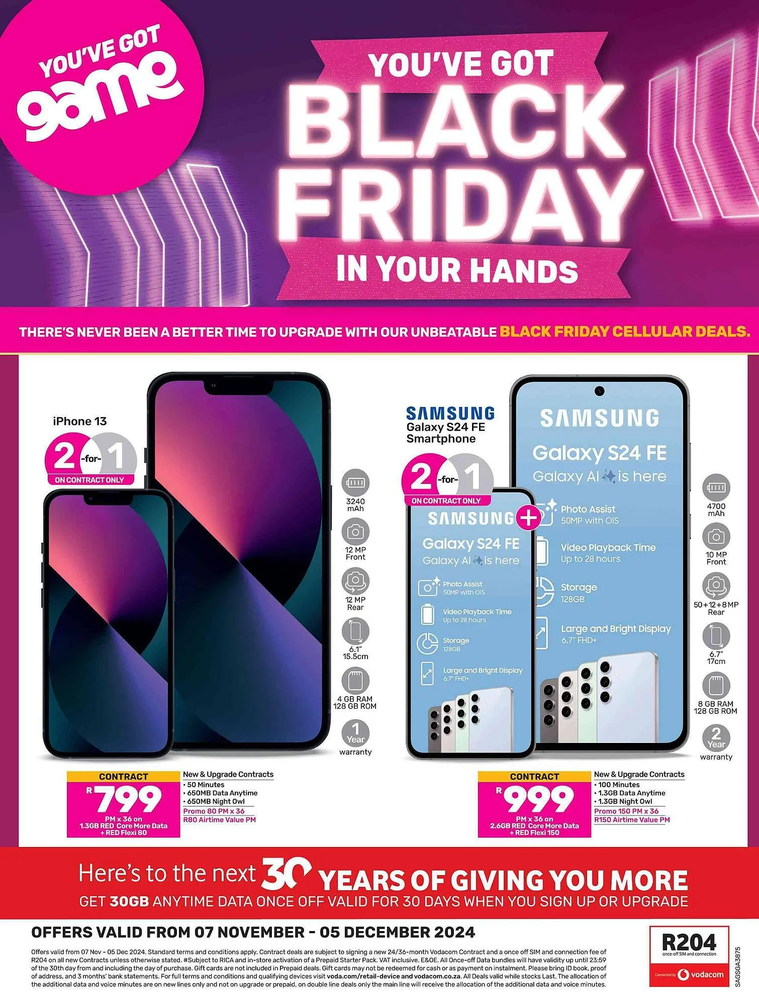 Game catalogue from 7 November to 5 December 2024 - Catalogue Page 1