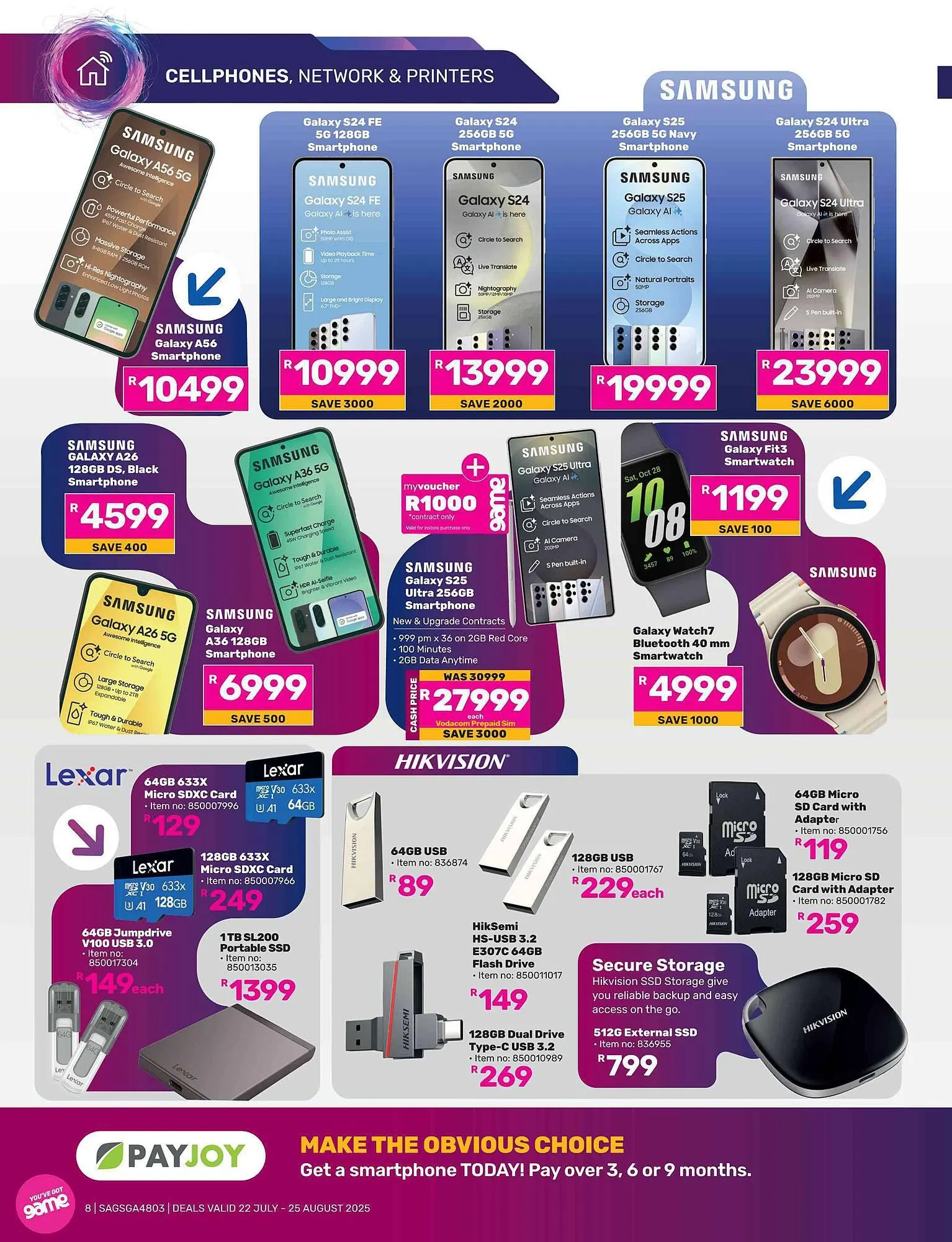 Game catalogue from 22 July to 25 August 2025 - Catalogue Page 8