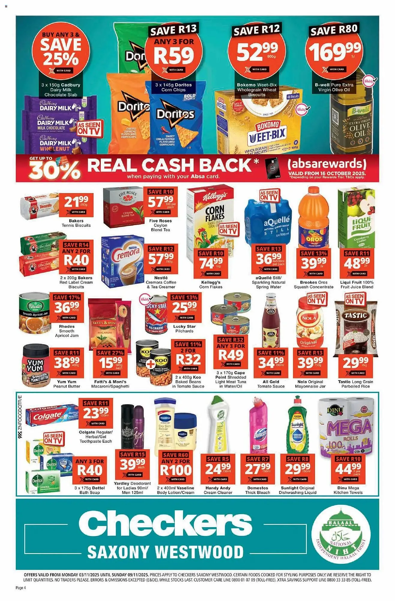Checkers catalogue from 2 November to 9 November 2025 - Catalogue Page 4