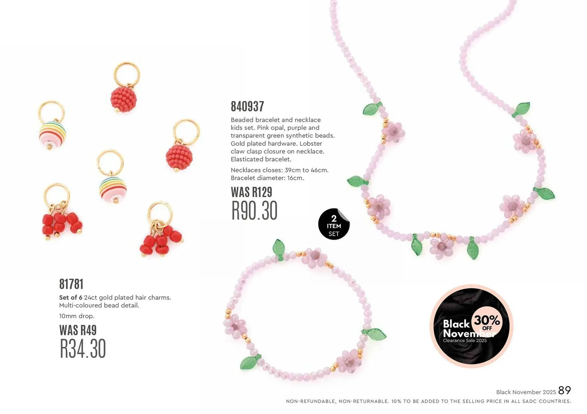 Honey Fashion Accessories catalogue from 4 November to 10 November 2025 - Catalogue Page 91
