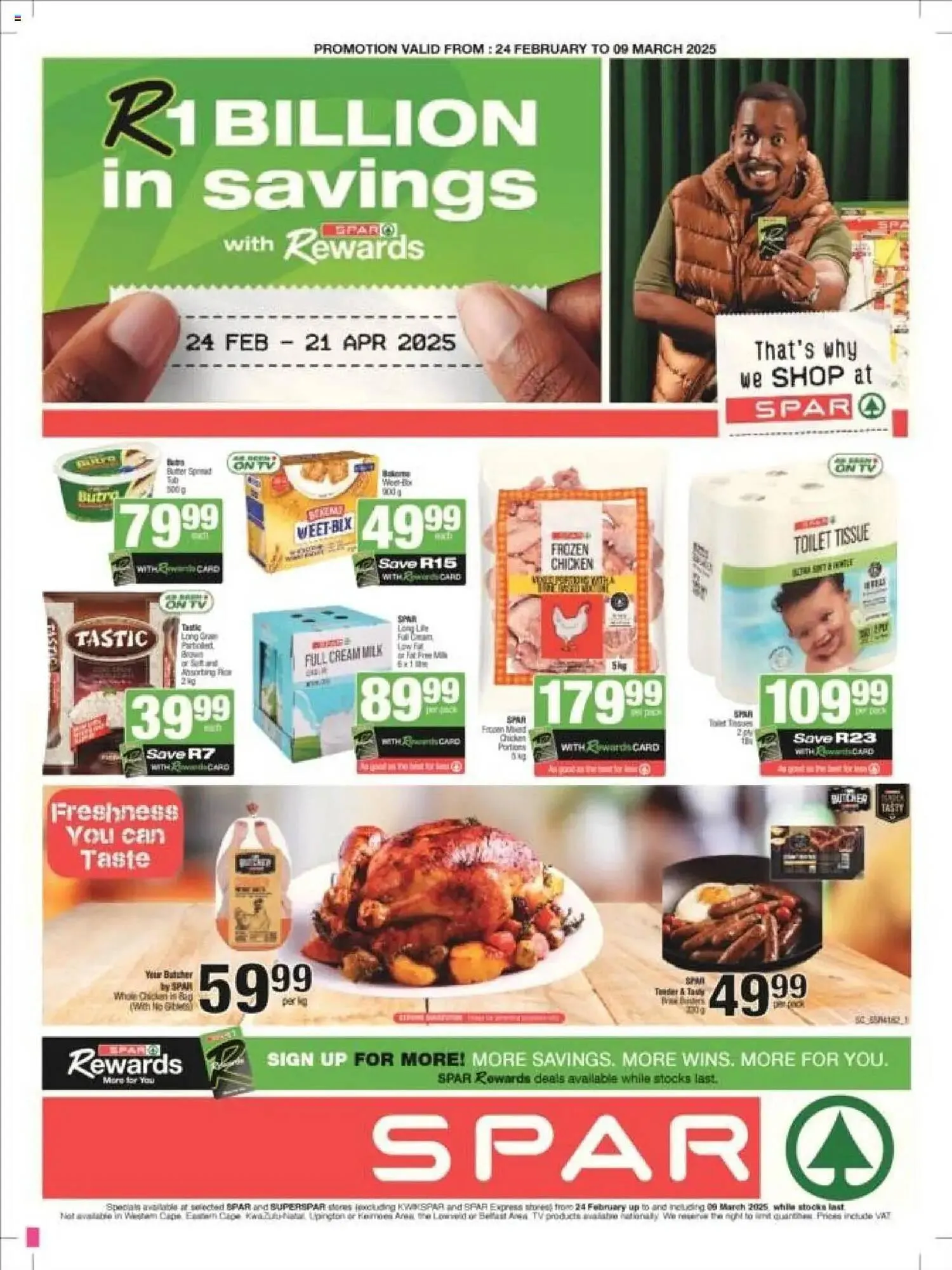 Spar catalogue from 24 February to 9 March 2025 - Catalogue Page 1