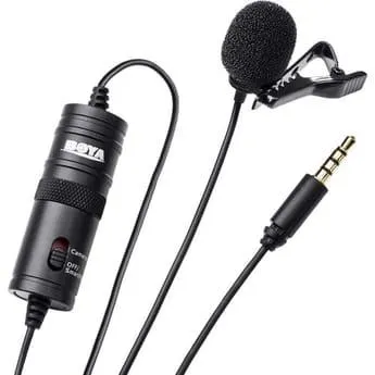 Boya Omnidirectional Lavalier Microphone