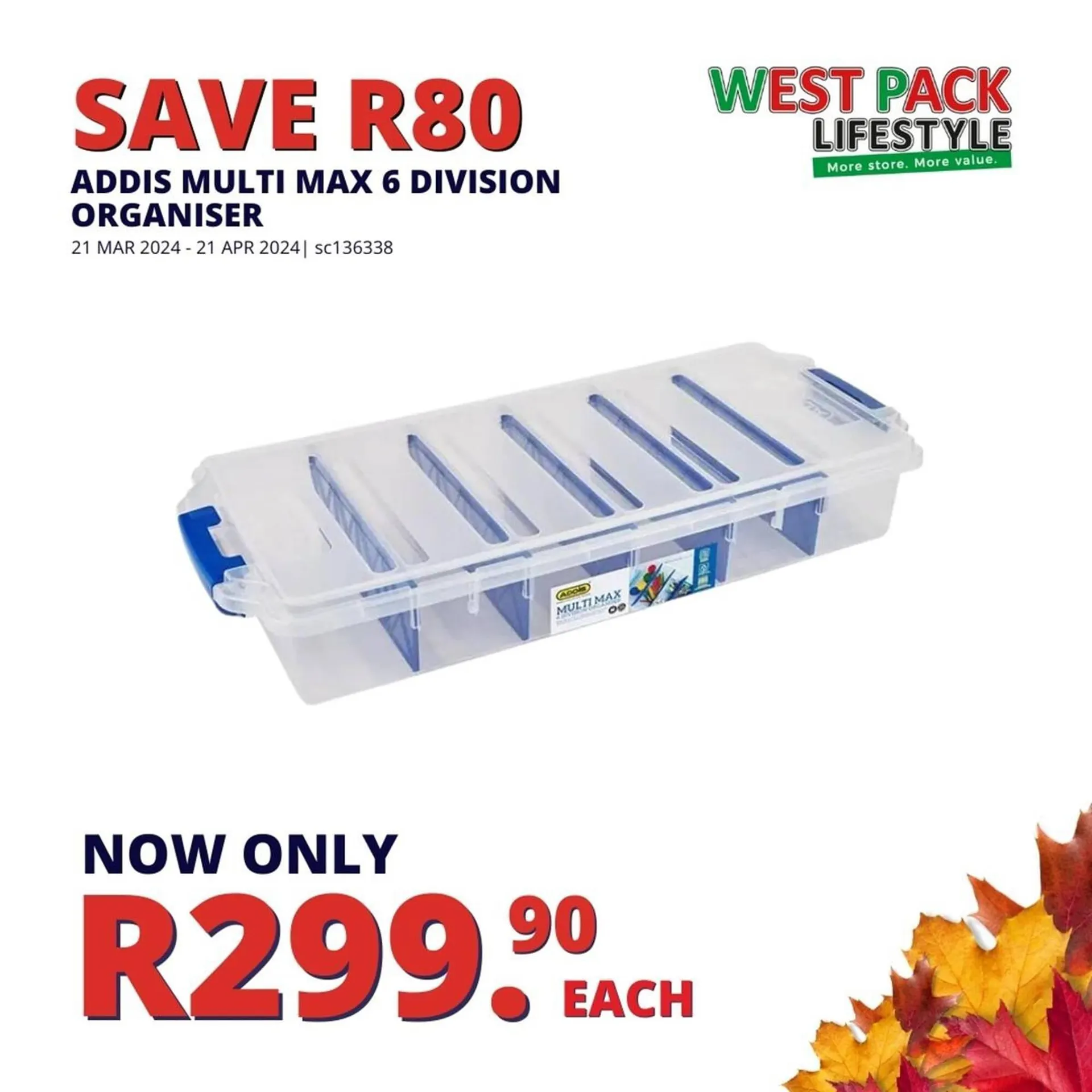 West Pack Lifestyle catalogue from 27 March to 21 April 2024 - Catalogue Page 3