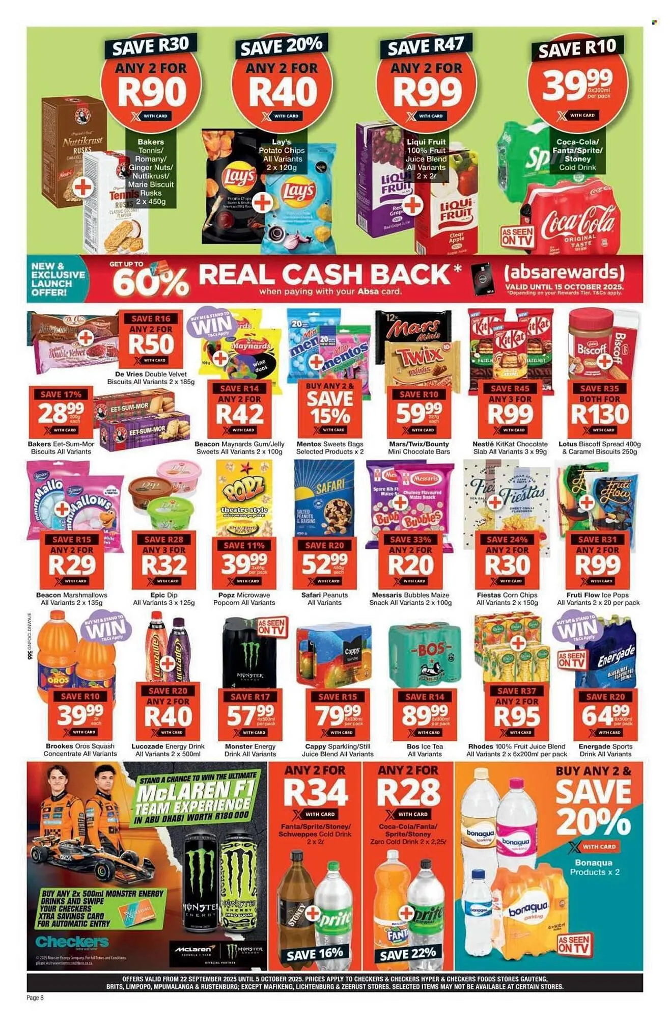 Checkers catalogue from 22 September to 5 October 2025 - Catalogue Page 8