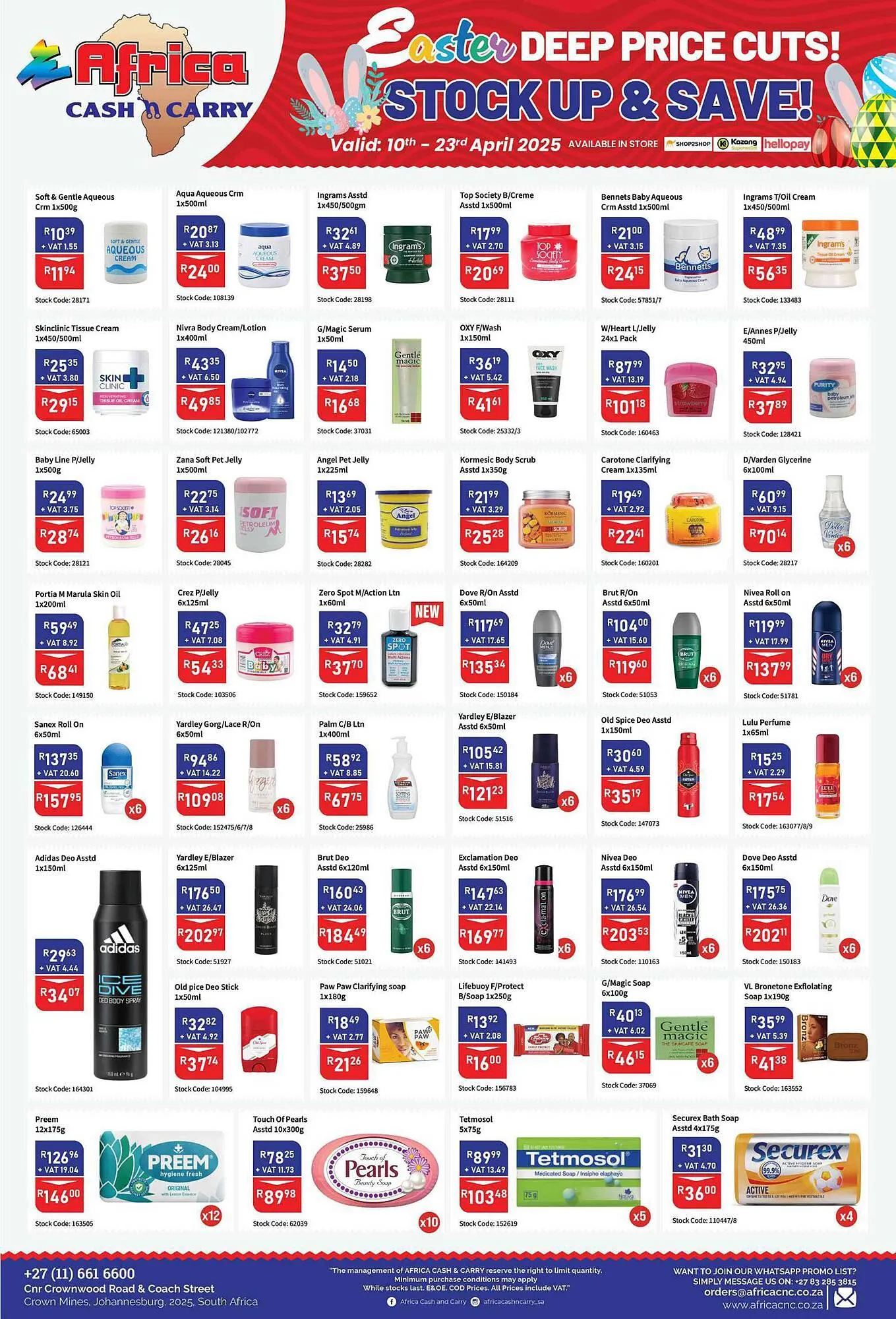 Africa Cash and Carry catalogue from 10 April to 23 April 2025 - Catalogue Page 3