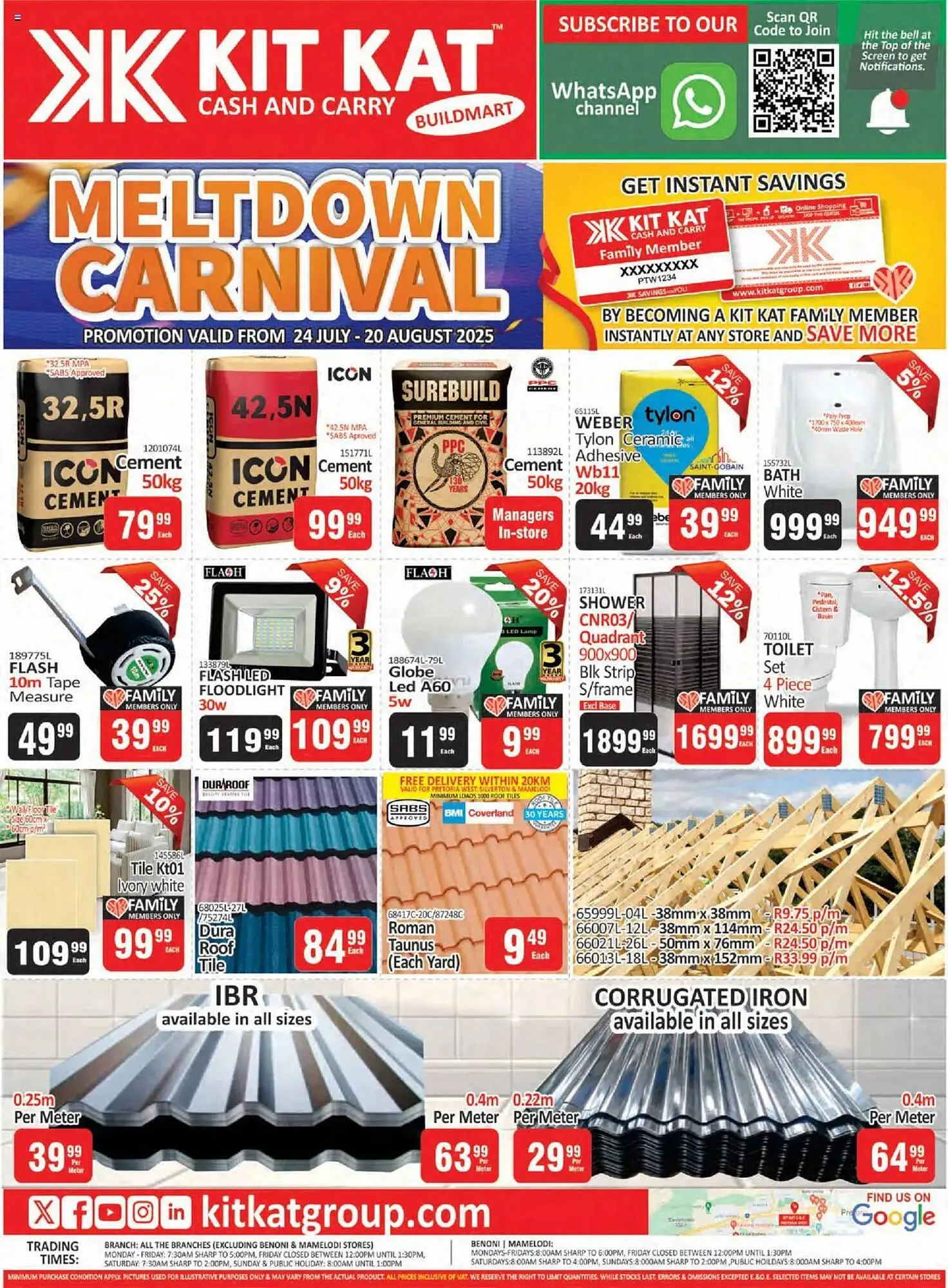 KitKat Cash and Carry catalogue from 24 July to 20 August 2025 - Catalogue Page 1