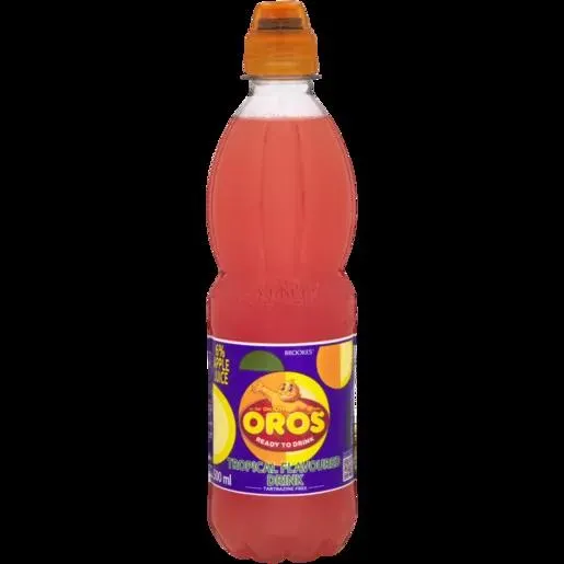 Brookes Oros Tropical Flavoured Drink 500ml