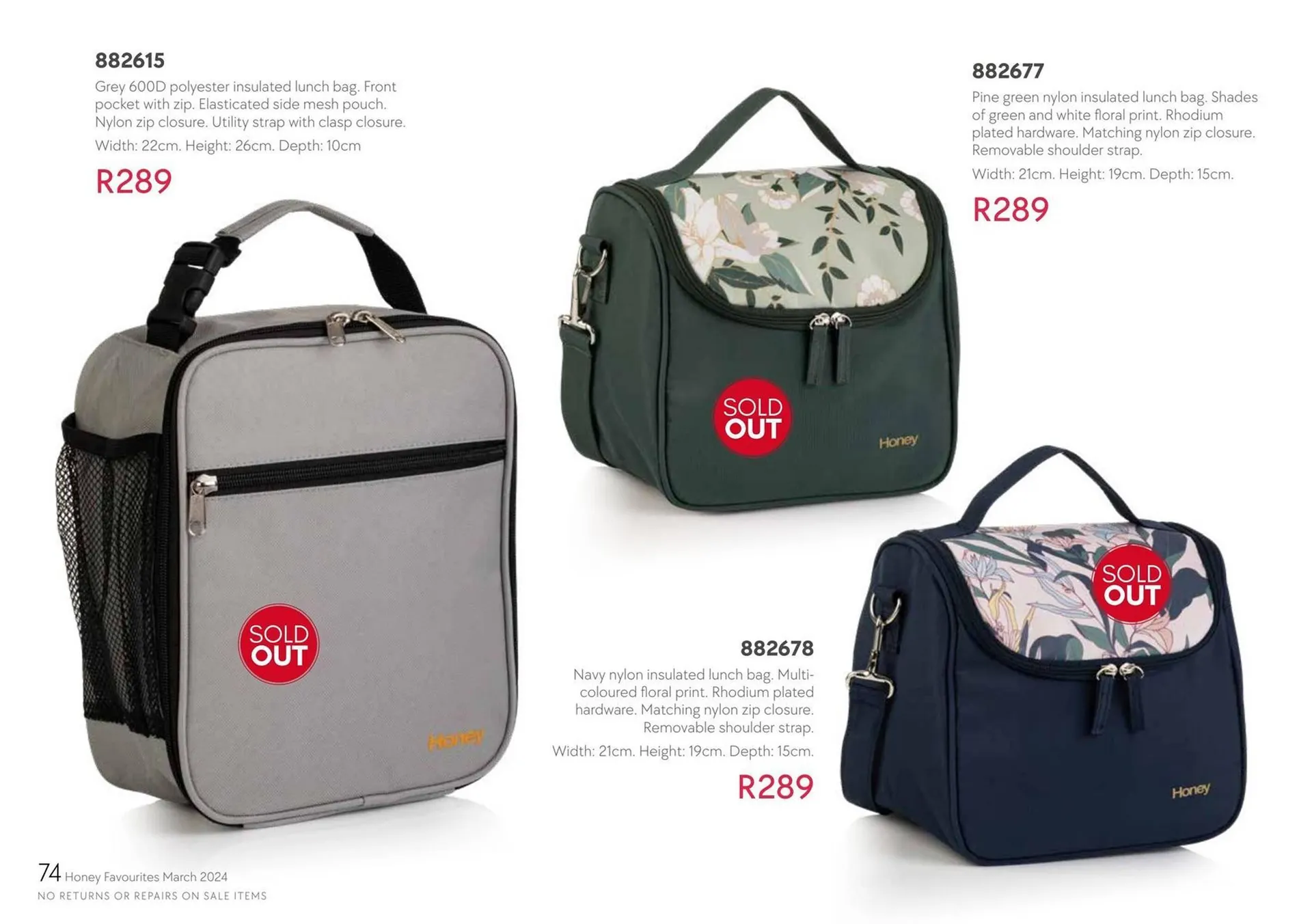 Honey Fashion Accessories catalogue from 29 March to 30 April 2024 - Catalogue Page 73