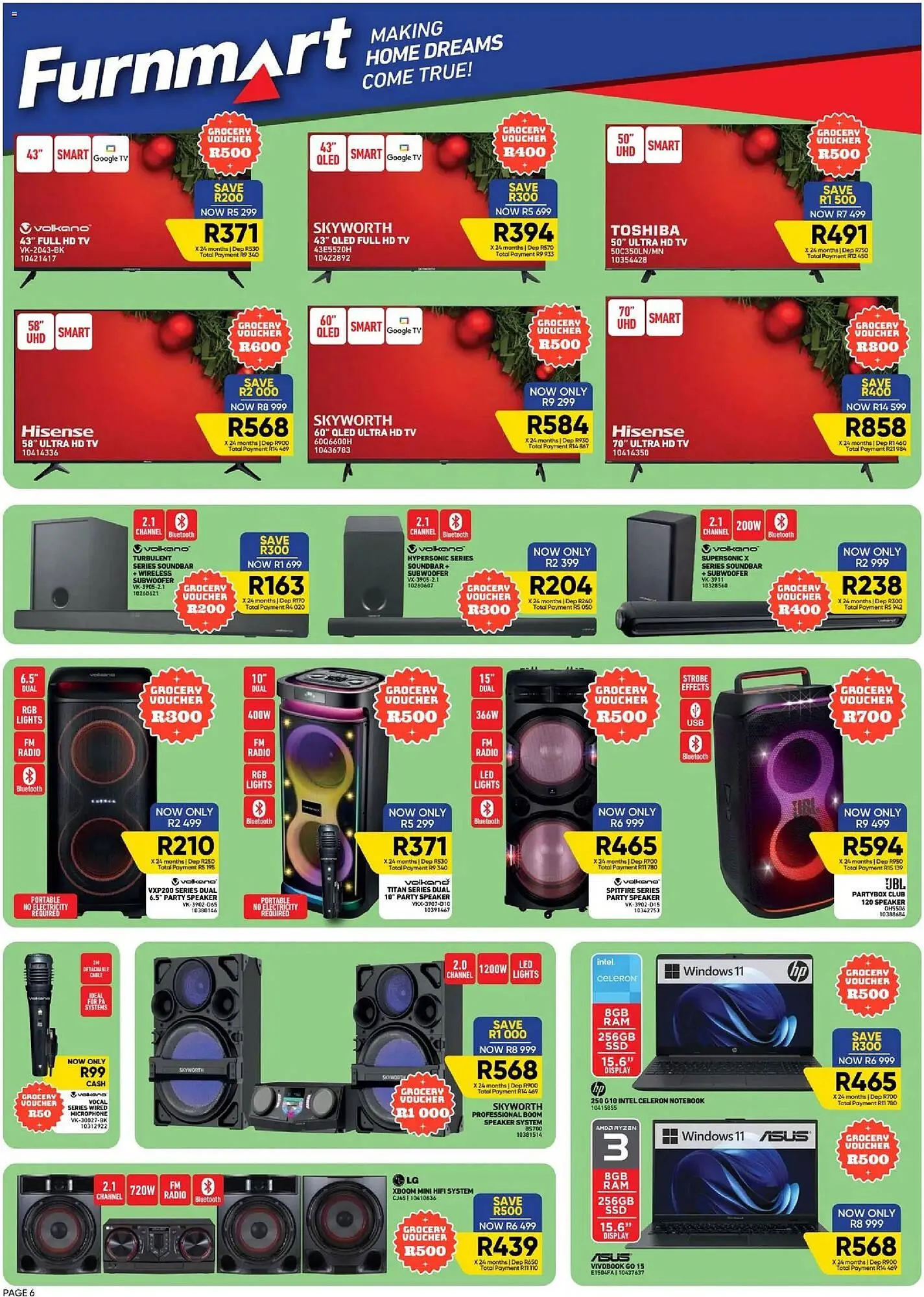 Furnmart catalogue from 3 December to 31 December 2025 - Catalogue Page 6