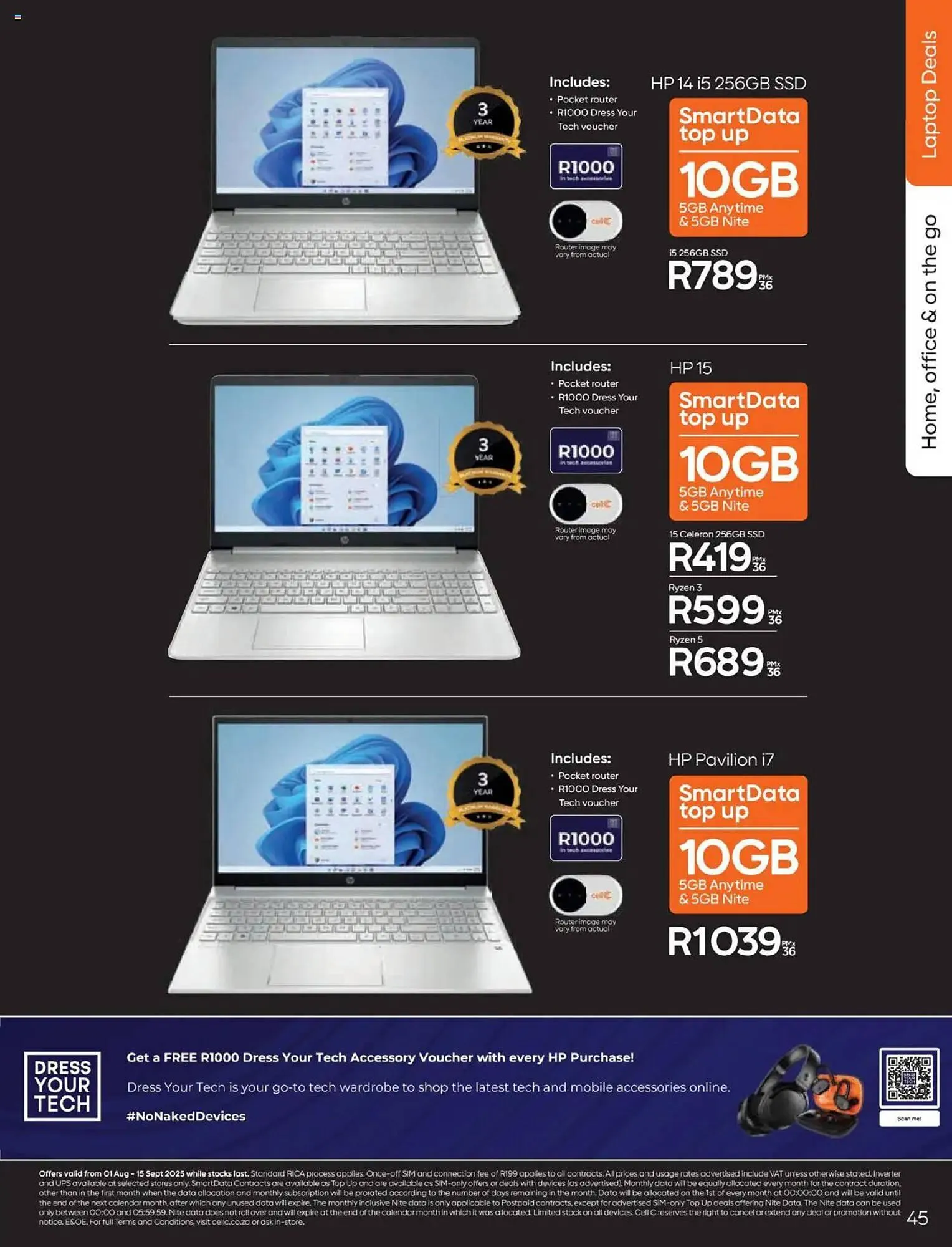 Cell C catalogue from 1 August to 15 September 2025 - Catalogue Page 45