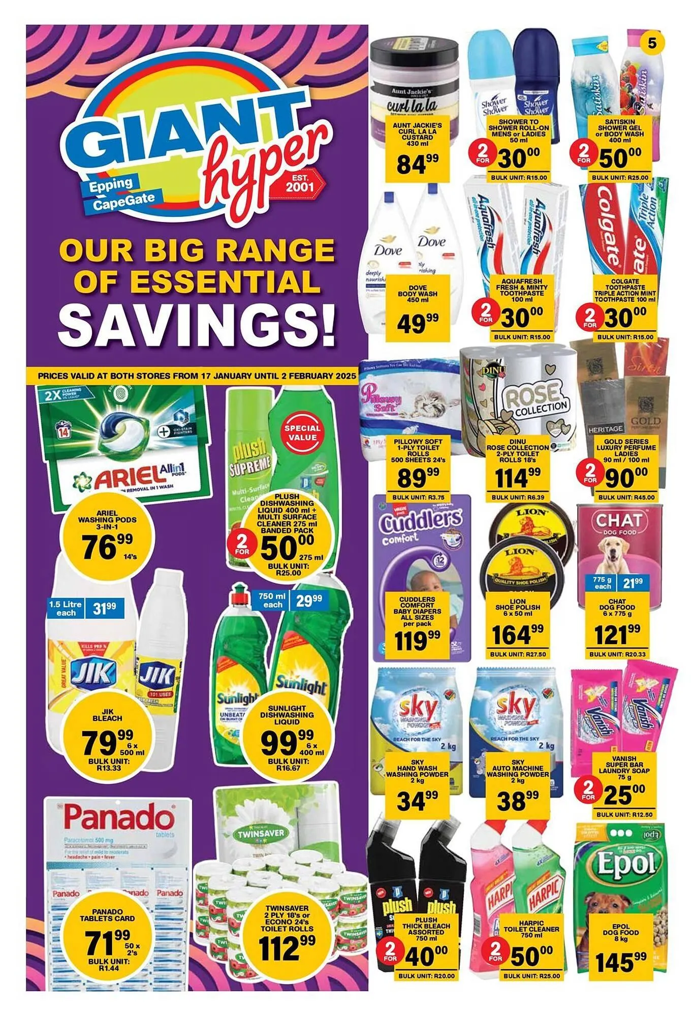 Giant Hyper catalogue from 17 January to 2 February 2025 - Catalogue Page 5